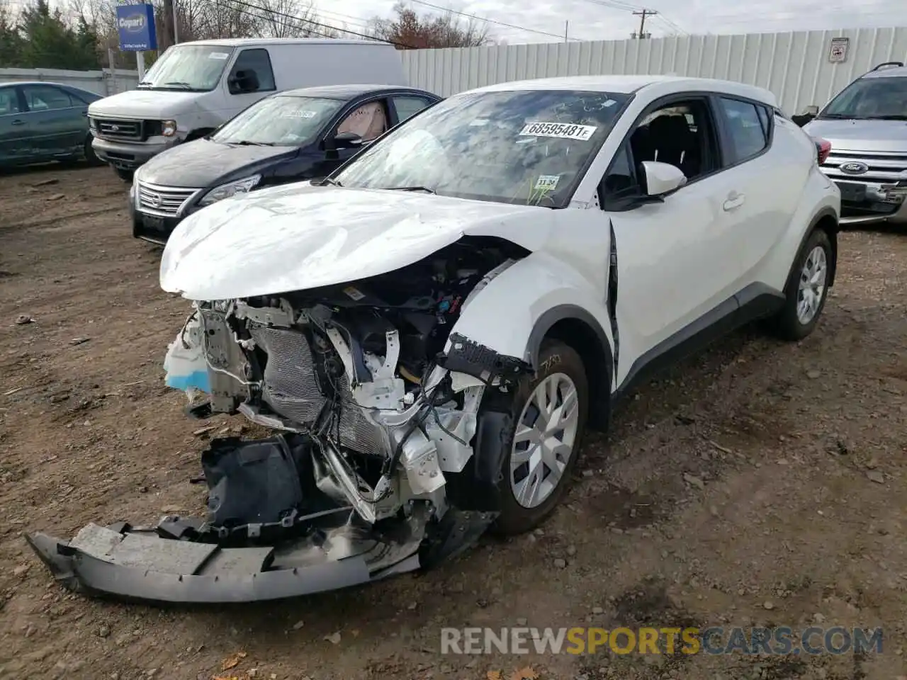 2 Photograph of a damaged car NMTKHMBX5KR099898 TOYOTA C-HR 2019