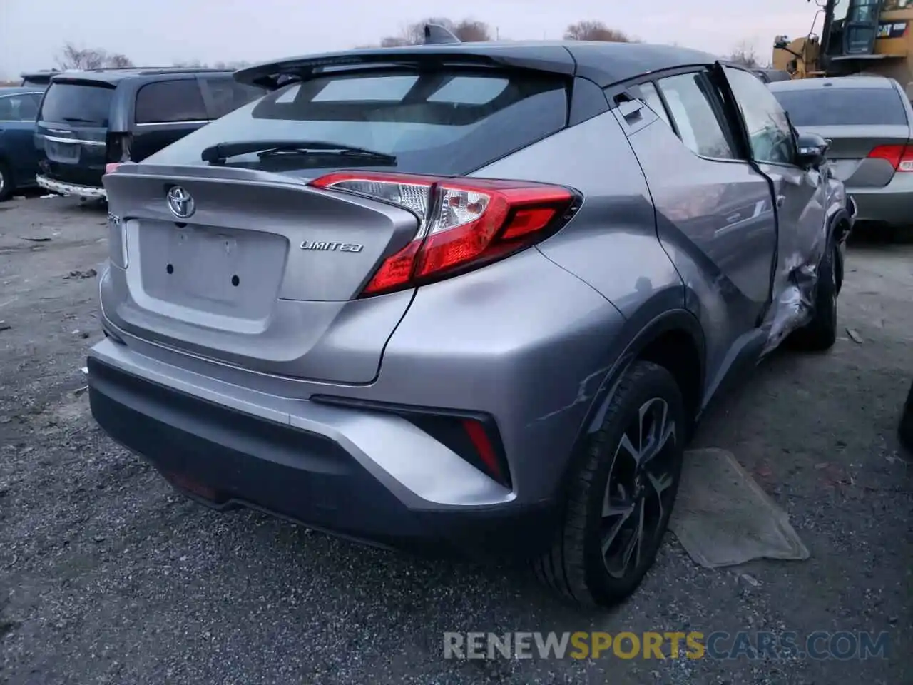 4 Photograph of a damaged car NMTKHMBX5KR099920 TOYOTA C-HR 2019