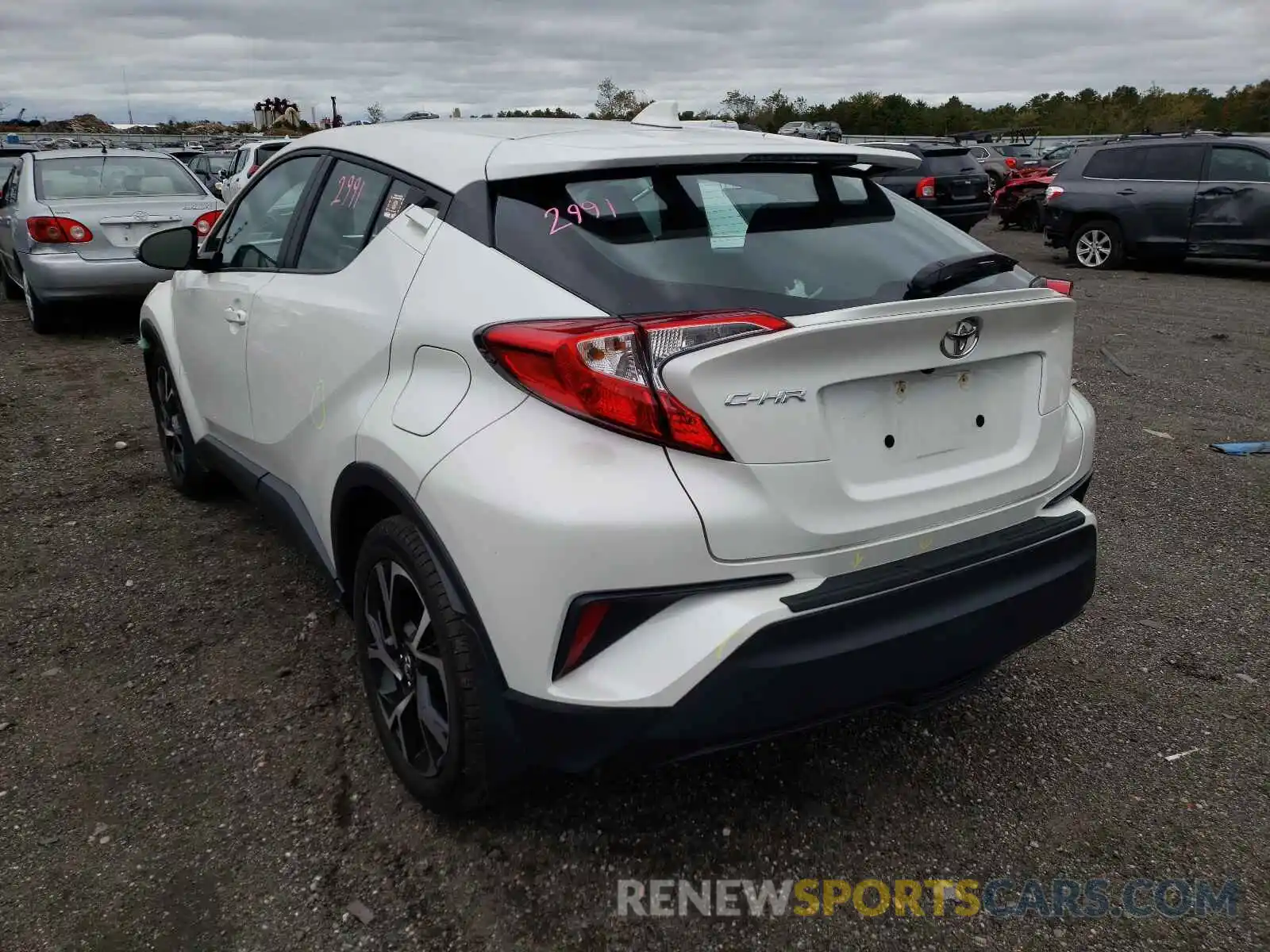 3 Photograph of a damaged car NMTKHMBX5KR100337 TOYOTA C-HR 2019