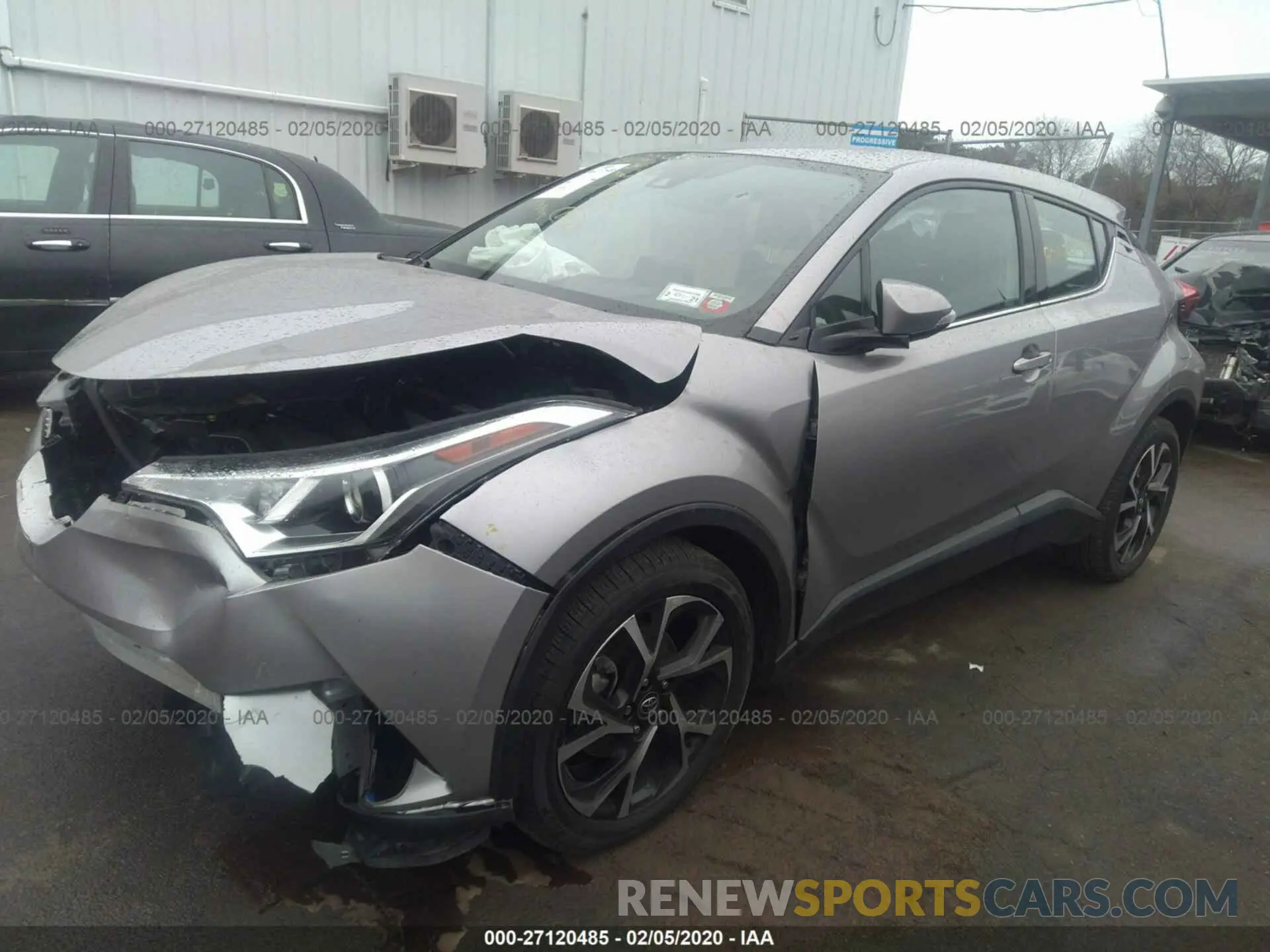 2 Photograph of a damaged car NMTKHMBX6KR073133 TOYOTA C-HR 2019