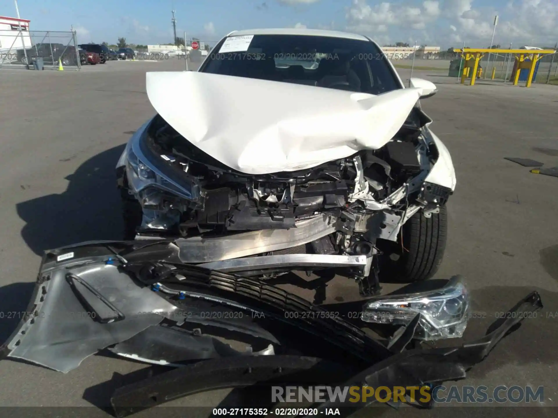 6 Photograph of a damaged car NMTKHMBX6KR078557 TOYOTA C-HR 2019