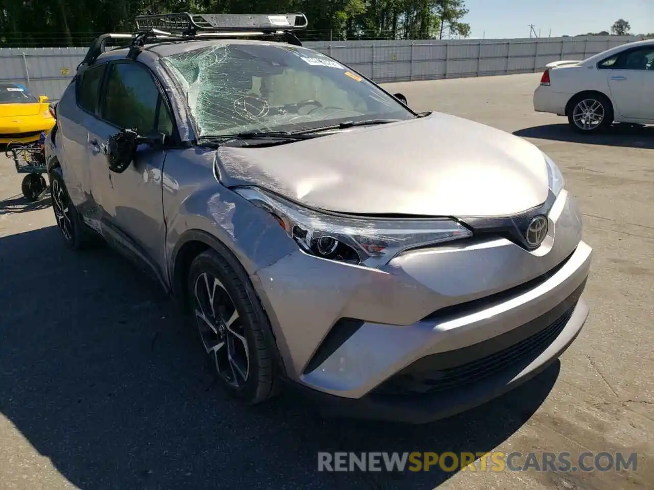 1 Photograph of a damaged car NMTKHMBX6KR079949 TOYOTA C-HR 2019