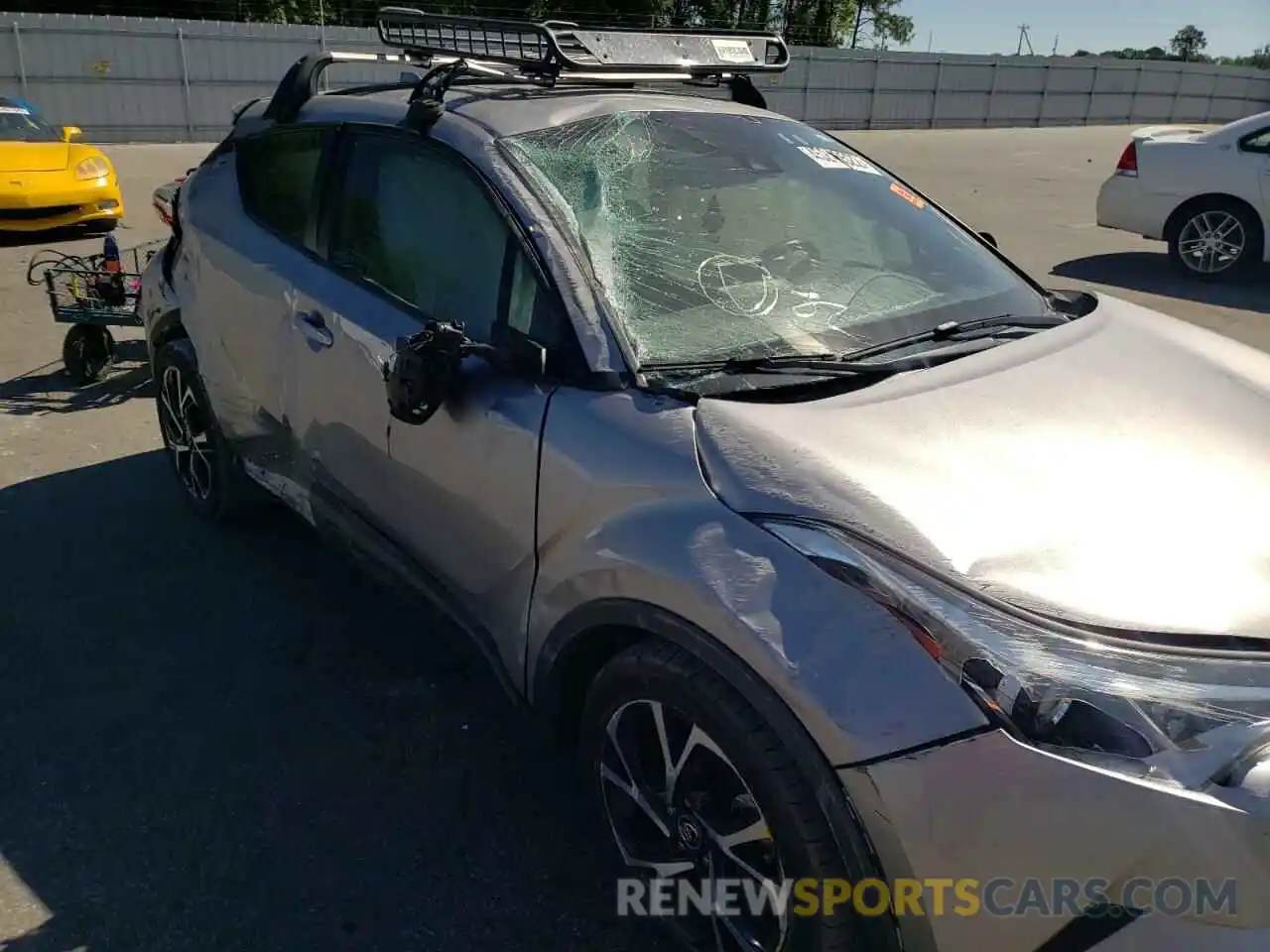 9 Photograph of a damaged car NMTKHMBX6KR079949 TOYOTA C-HR 2019