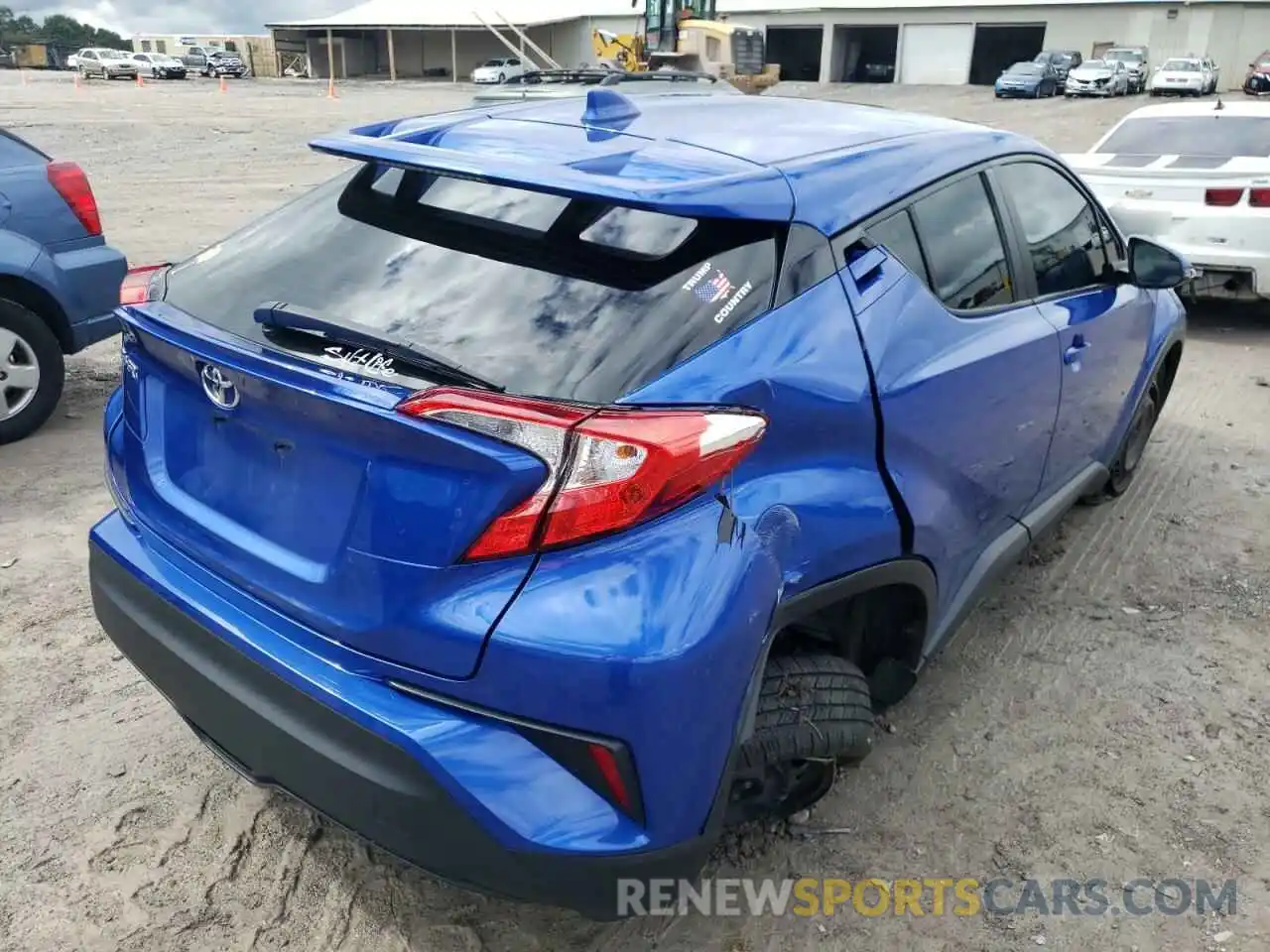 4 Photograph of a damaged car NMTKHMBX6KR080728 TOYOTA C-HR 2019