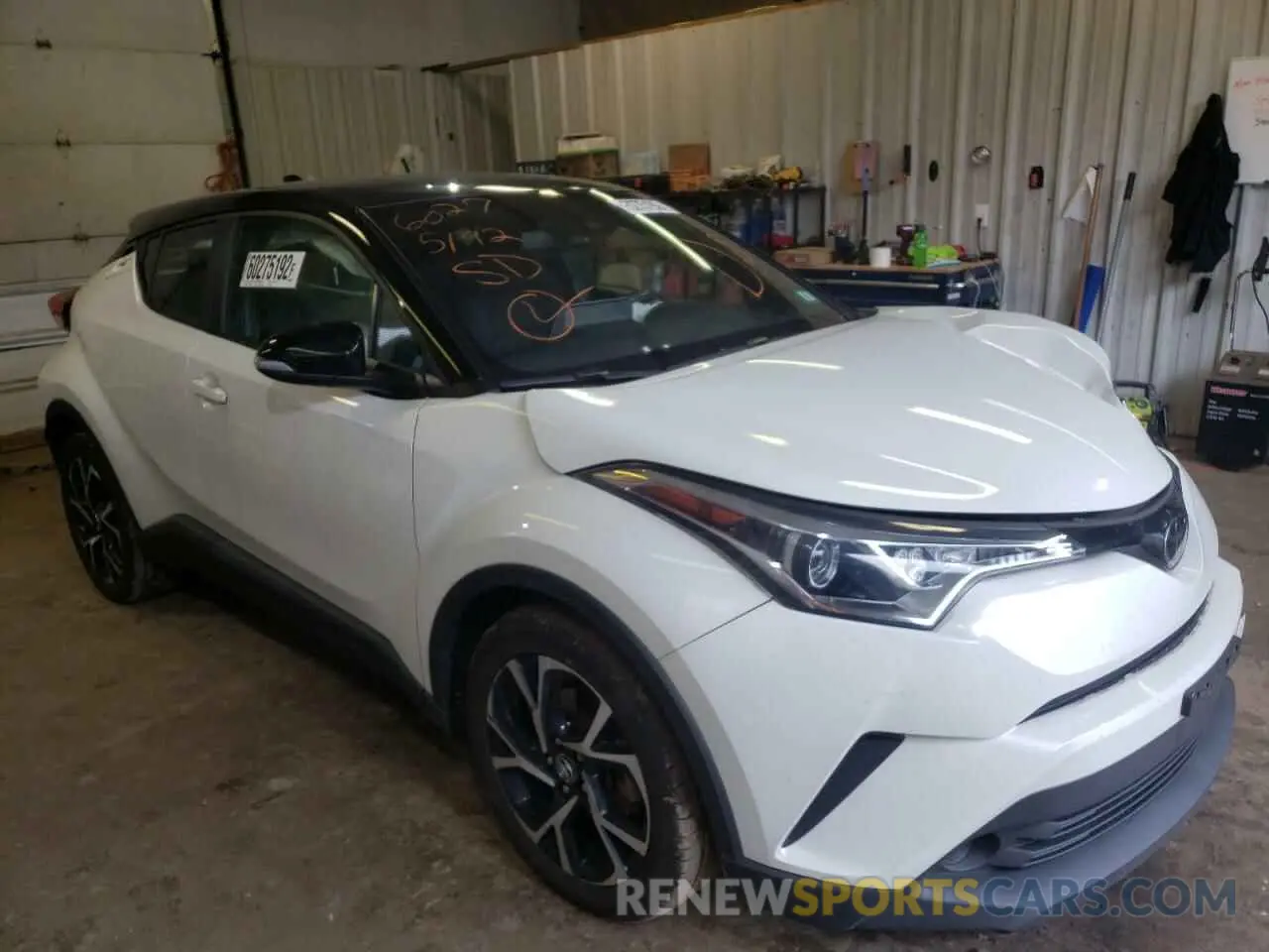 1 Photograph of a damaged car NMTKHMBX6KR081409 TOYOTA C-HR 2019