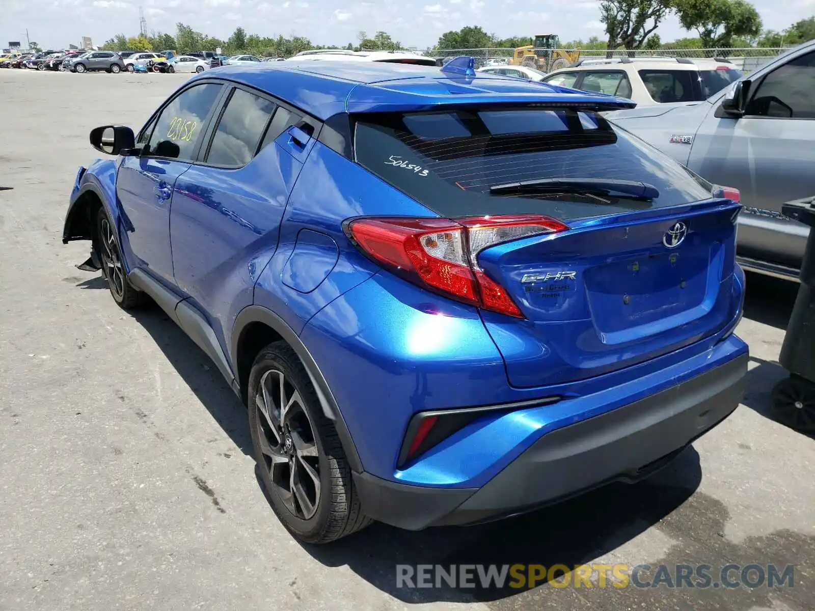 3 Photograph of a damaged car NMTKHMBX6KR086030 TOYOTA C-HR 2019