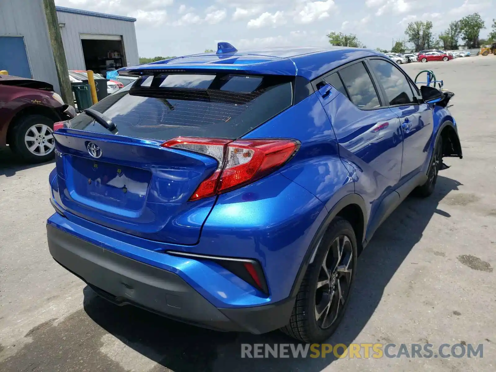 4 Photograph of a damaged car NMTKHMBX6KR086030 TOYOTA C-HR 2019