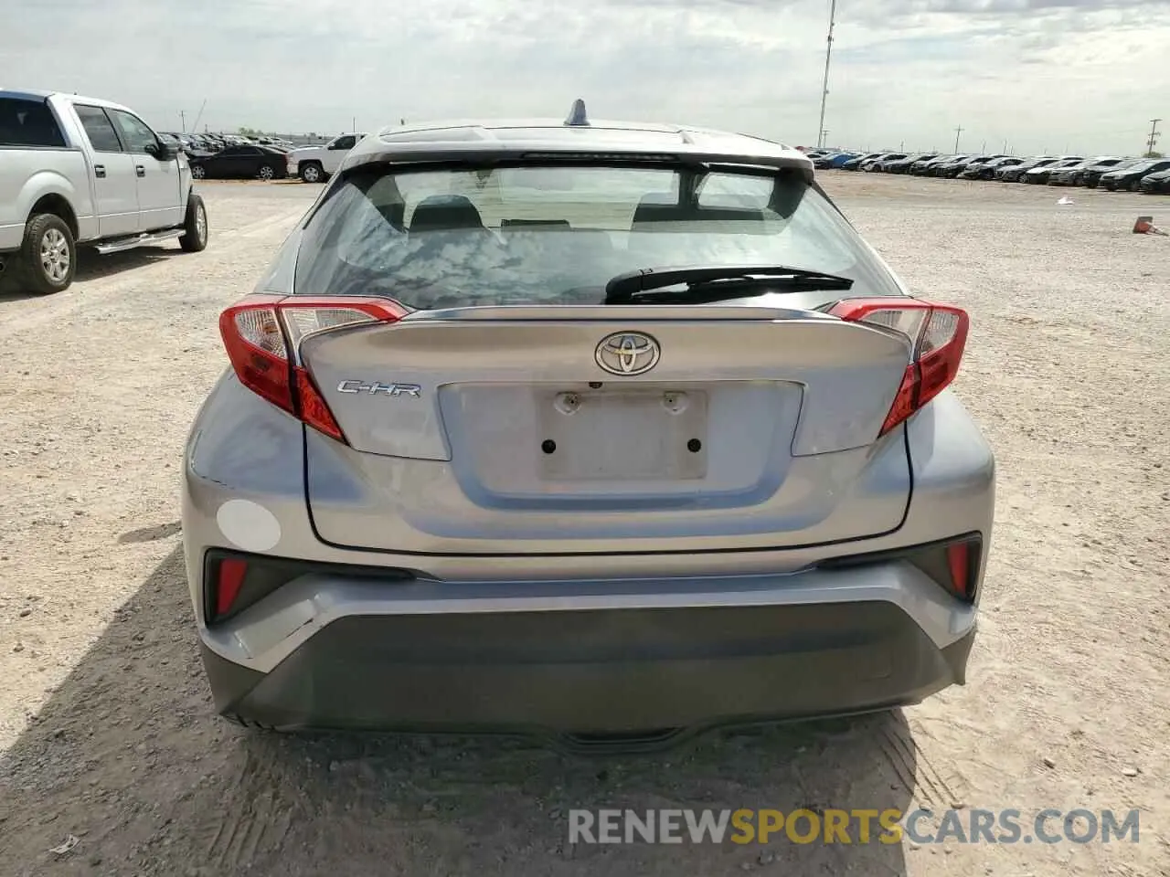 6 Photograph of a damaged car NMTKHMBX6KR087226 TOYOTA C-HR 2019