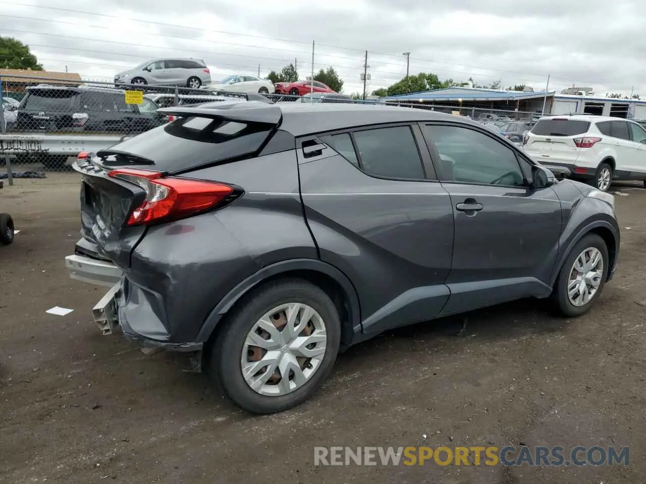 3 Photograph of a damaged car NMTKHMBX6KR090207 TOYOTA C-HR 2019
