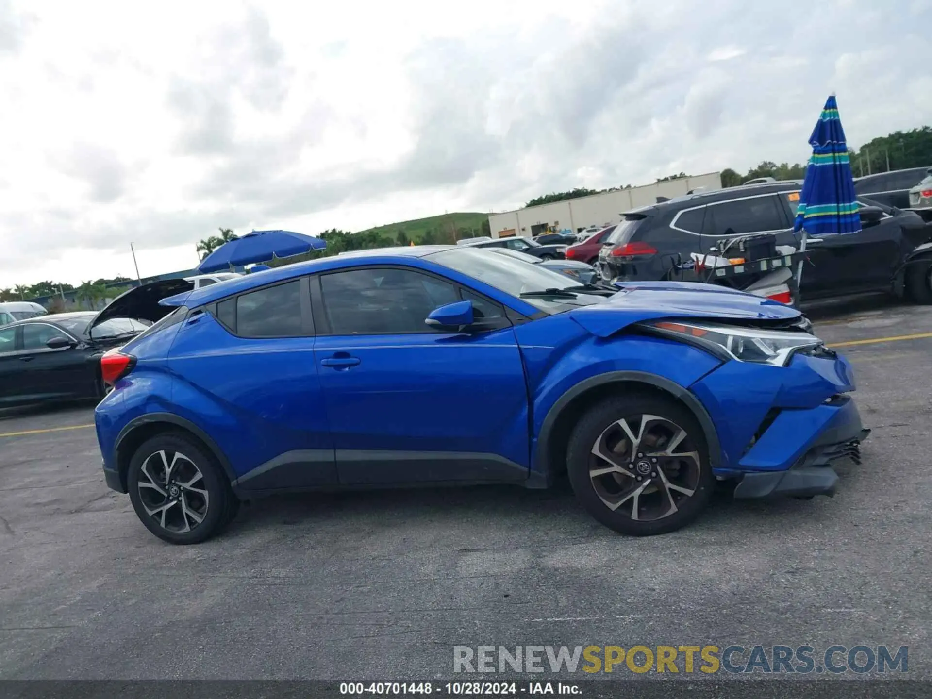 14 Photograph of a damaged car NMTKHMBX6KR091129 TOYOTA C-HR 2019