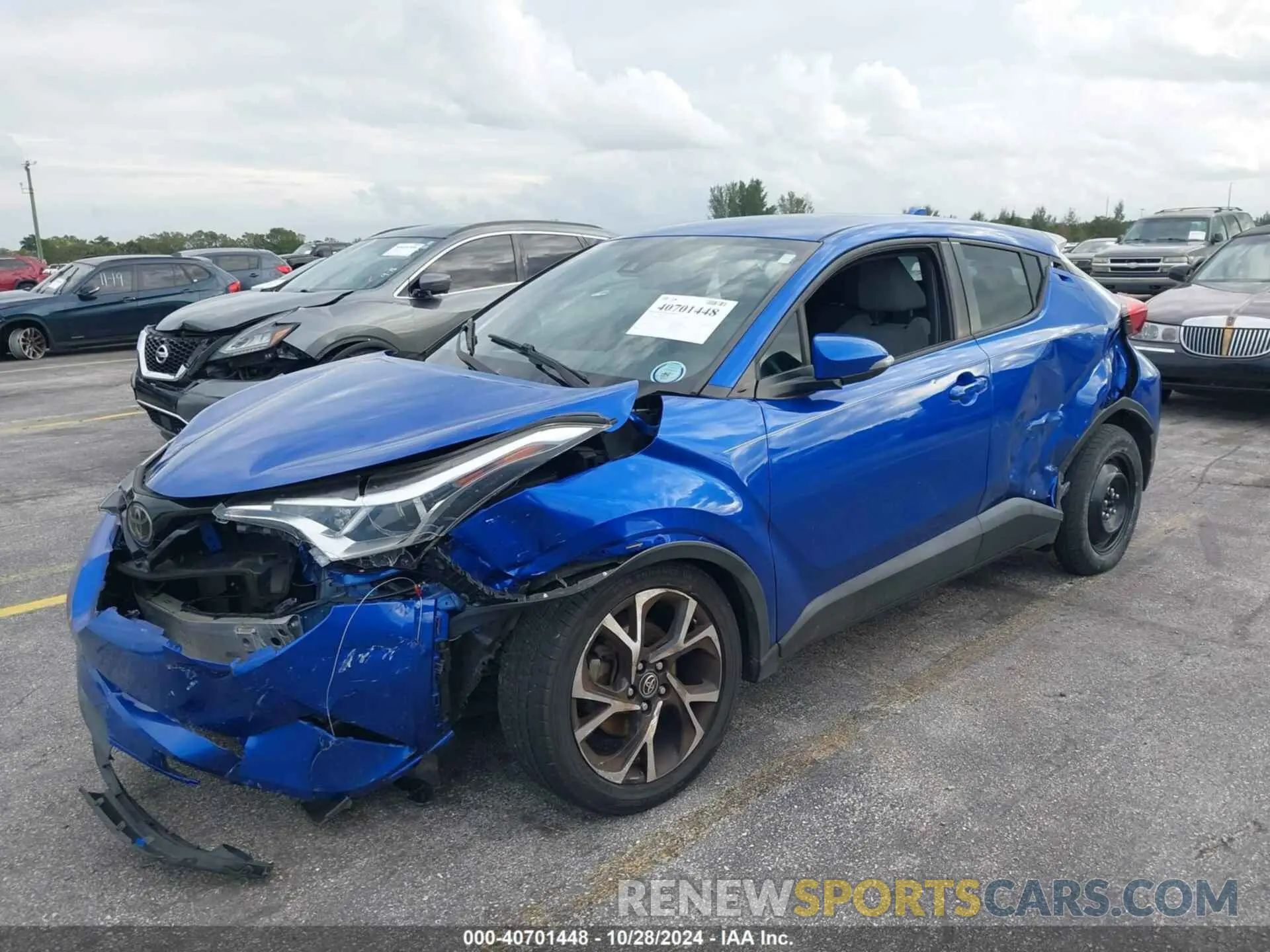 6 Photograph of a damaged car NMTKHMBX6KR091129 TOYOTA C-HR 2019