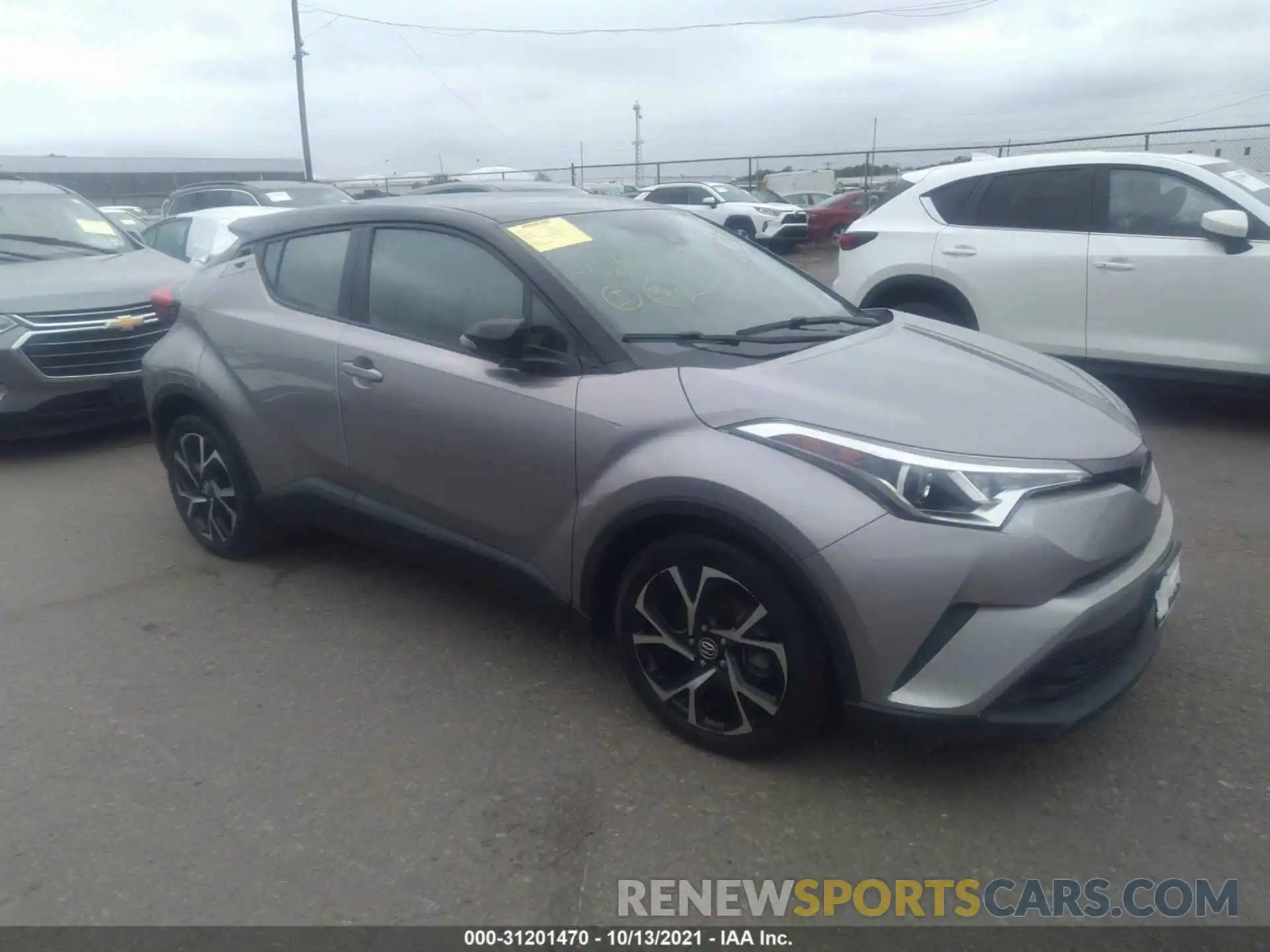 1 Photograph of a damaged car NMTKHMBX6KR091146 TOYOTA C-HR 2019