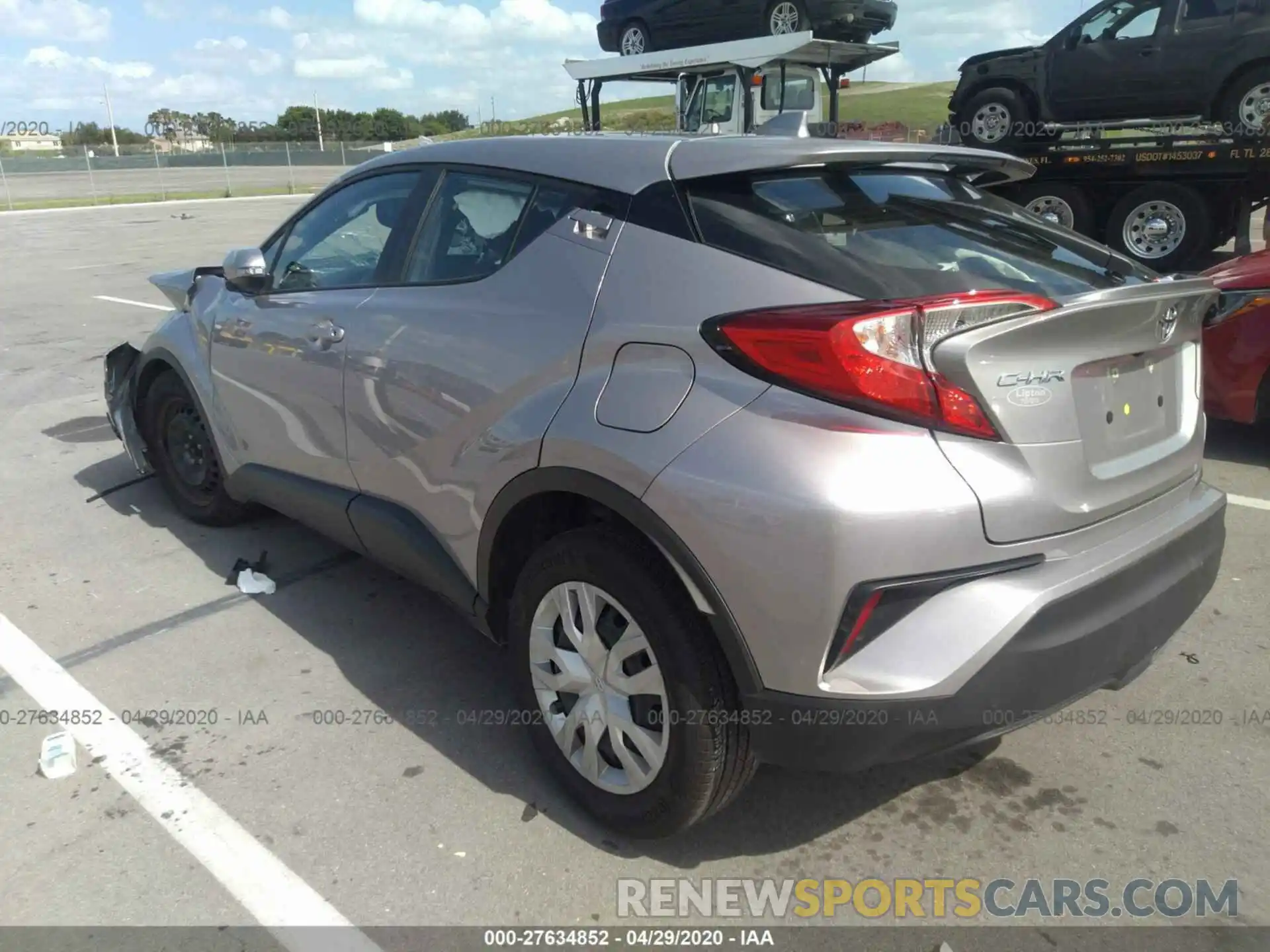 3 Photograph of a damaged car NMTKHMBX6KR095536 TOYOTA C-HR 2019