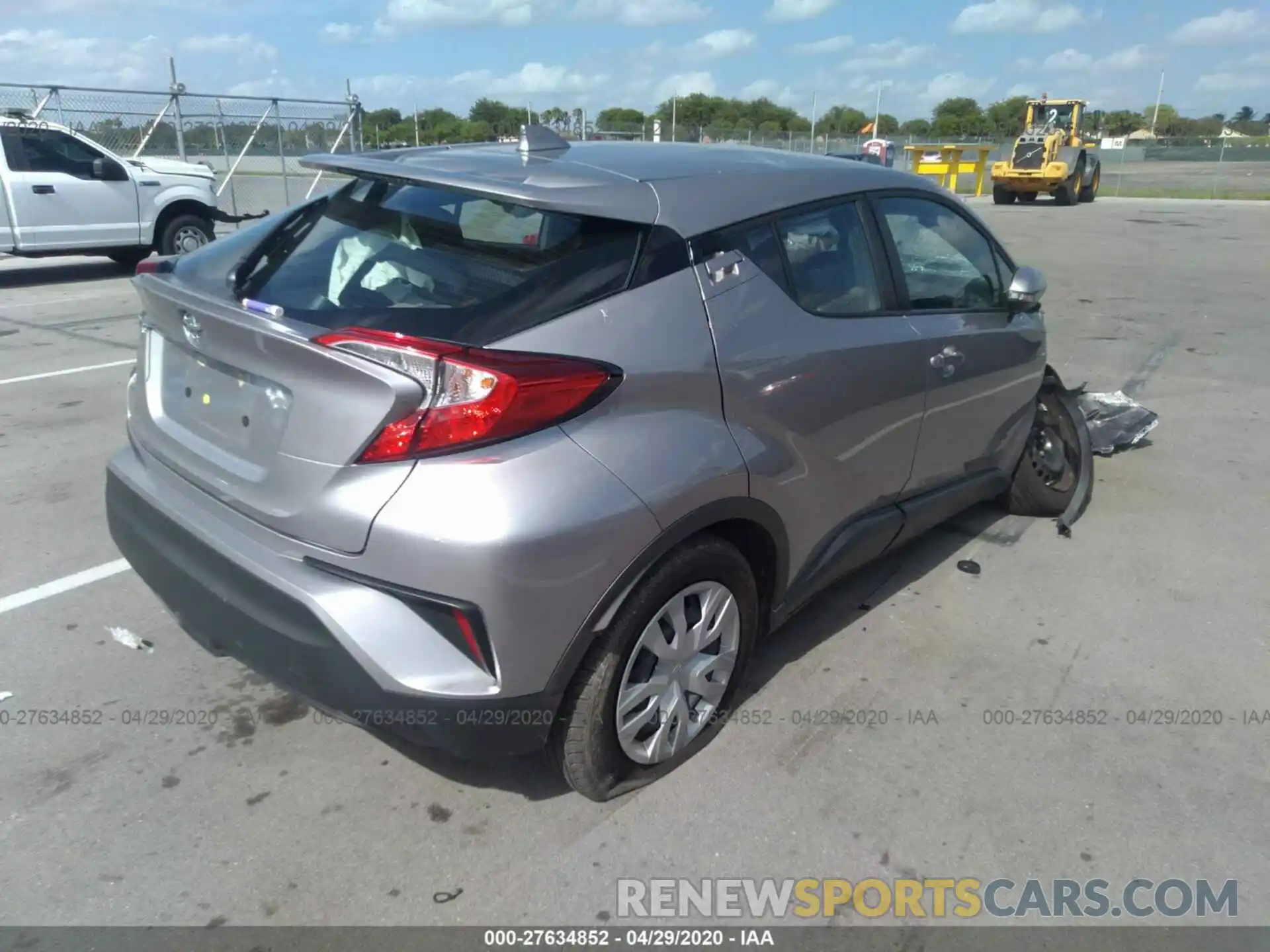 4 Photograph of a damaged car NMTKHMBX6KR095536 TOYOTA C-HR 2019