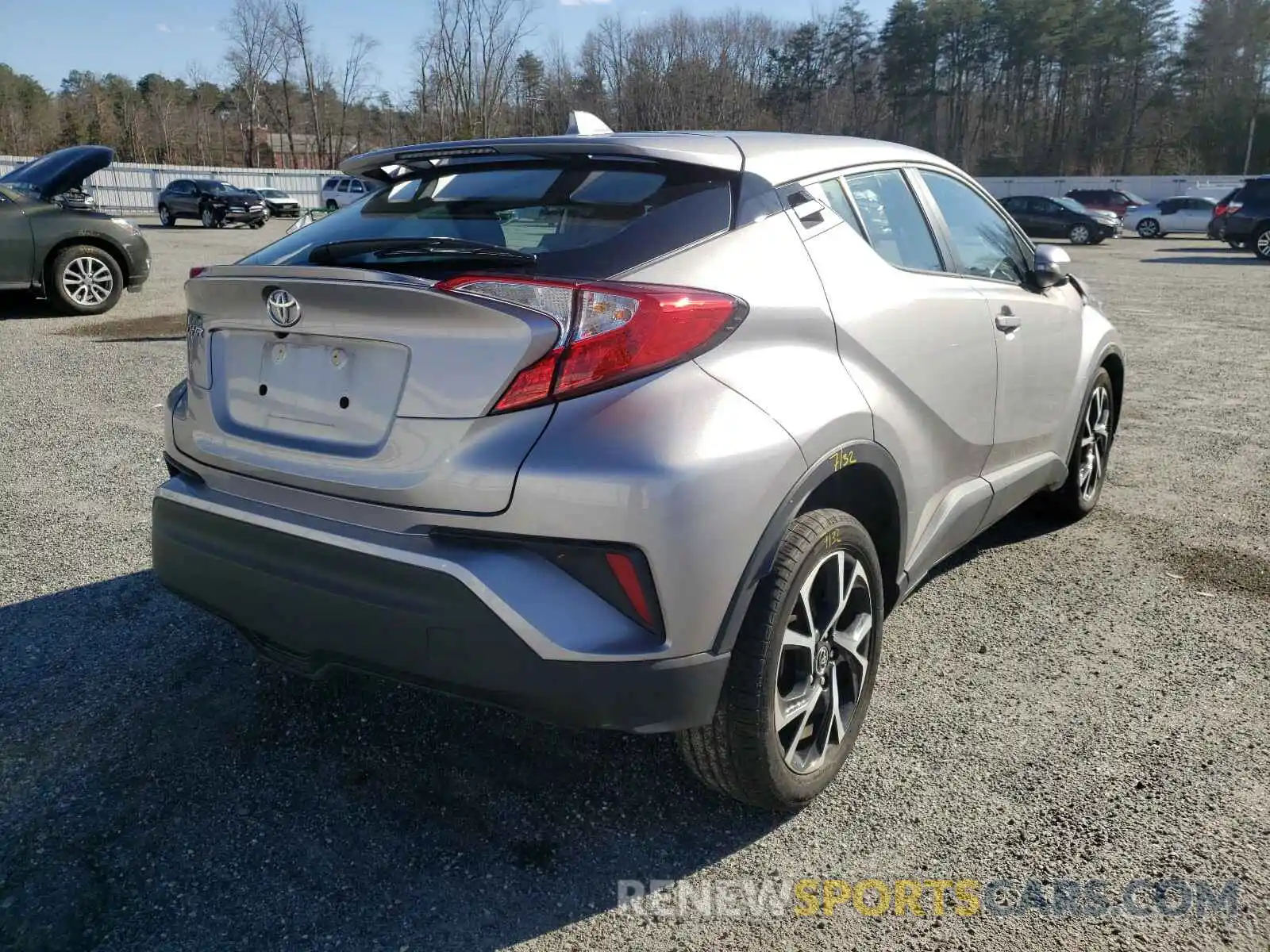 4 Photograph of a damaged car NMTKHMBX6KR097108 TOYOTA C-HR 2019