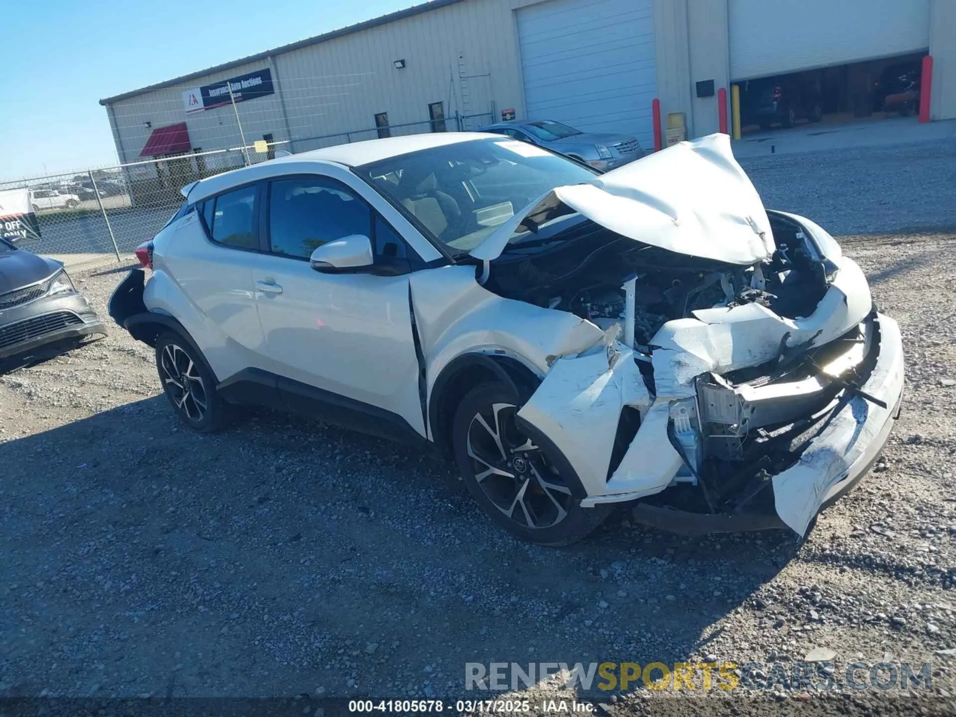 1 Photograph of a damaged car NMTKHMBX6KR099926 TOYOTA C-HR 2019