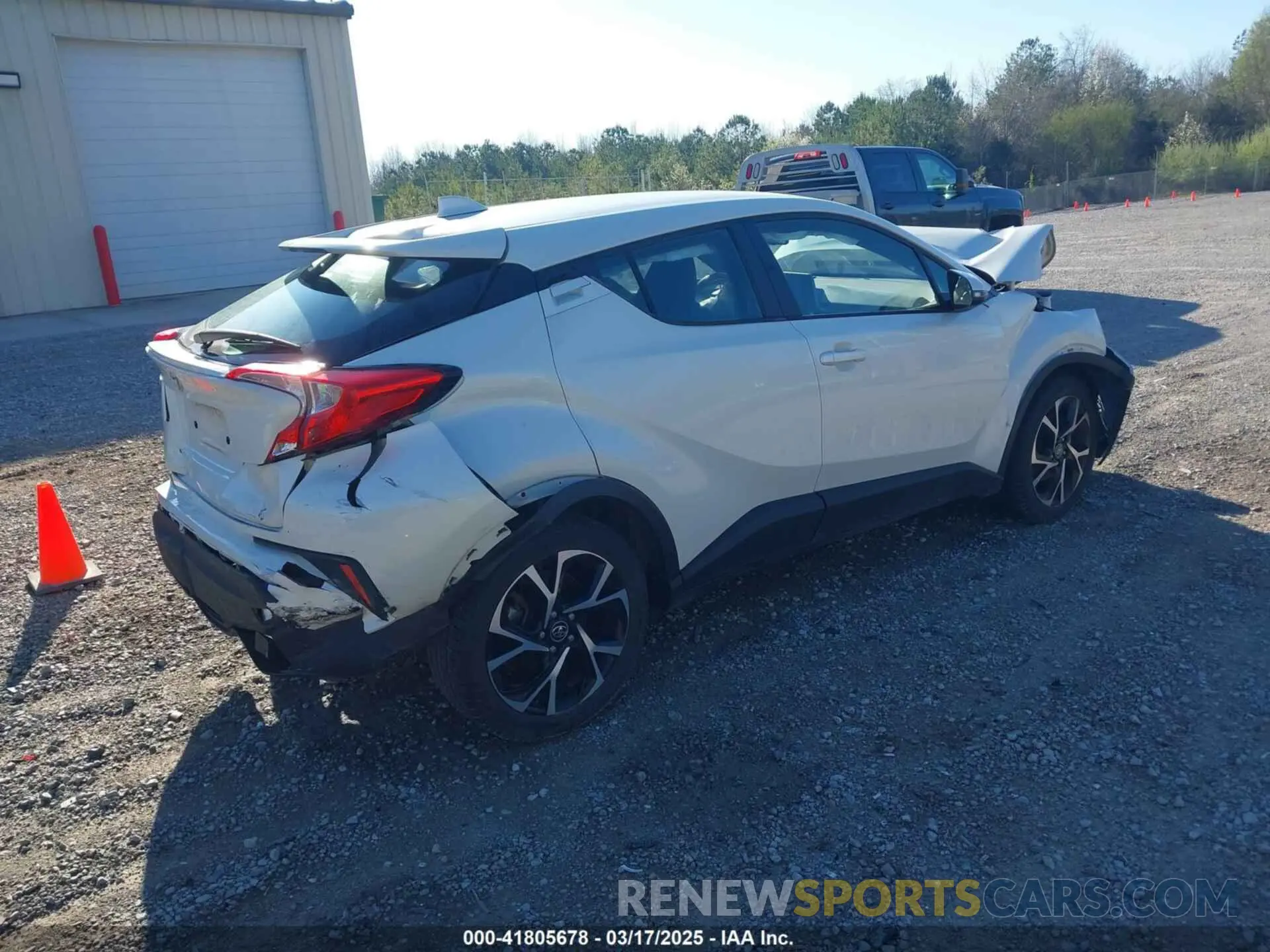 4 Photograph of a damaged car NMTKHMBX6KR099926 TOYOTA C-HR 2019