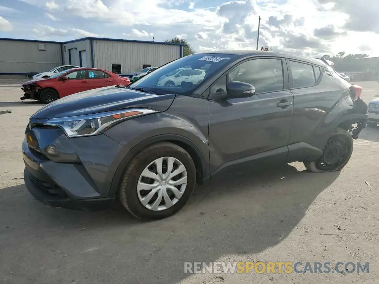 1 Photograph of a damaged car NMTKHMBX6KR100749 TOYOTA C-HR 2019