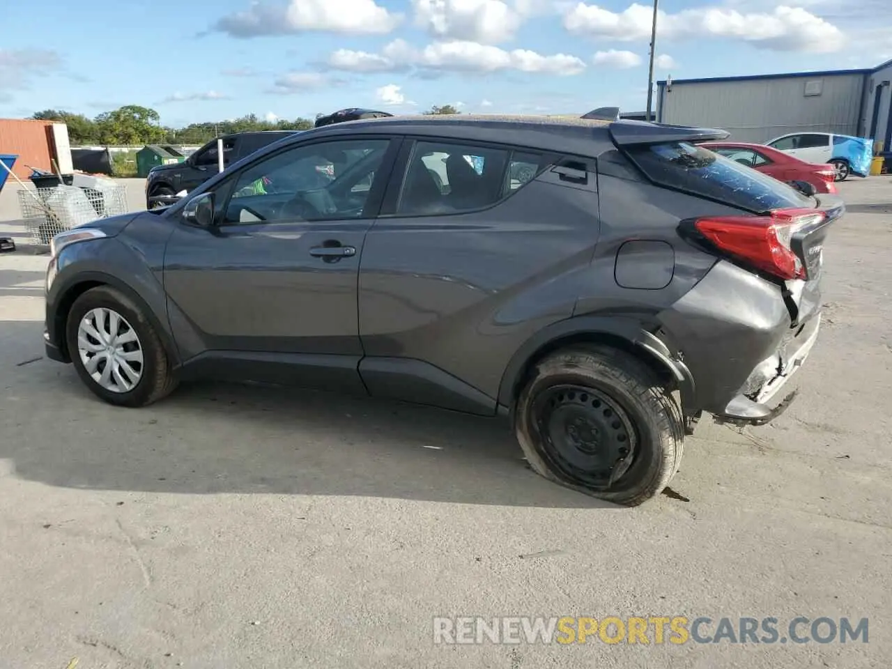 2 Photograph of a damaged car NMTKHMBX6KR100749 TOYOTA C-HR 2019