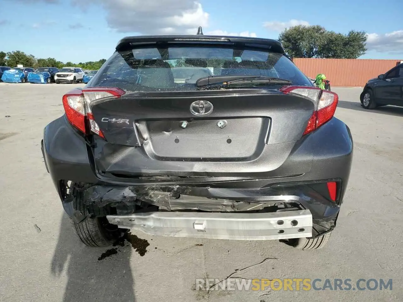 6 Photograph of a damaged car NMTKHMBX6KR100749 TOYOTA C-HR 2019