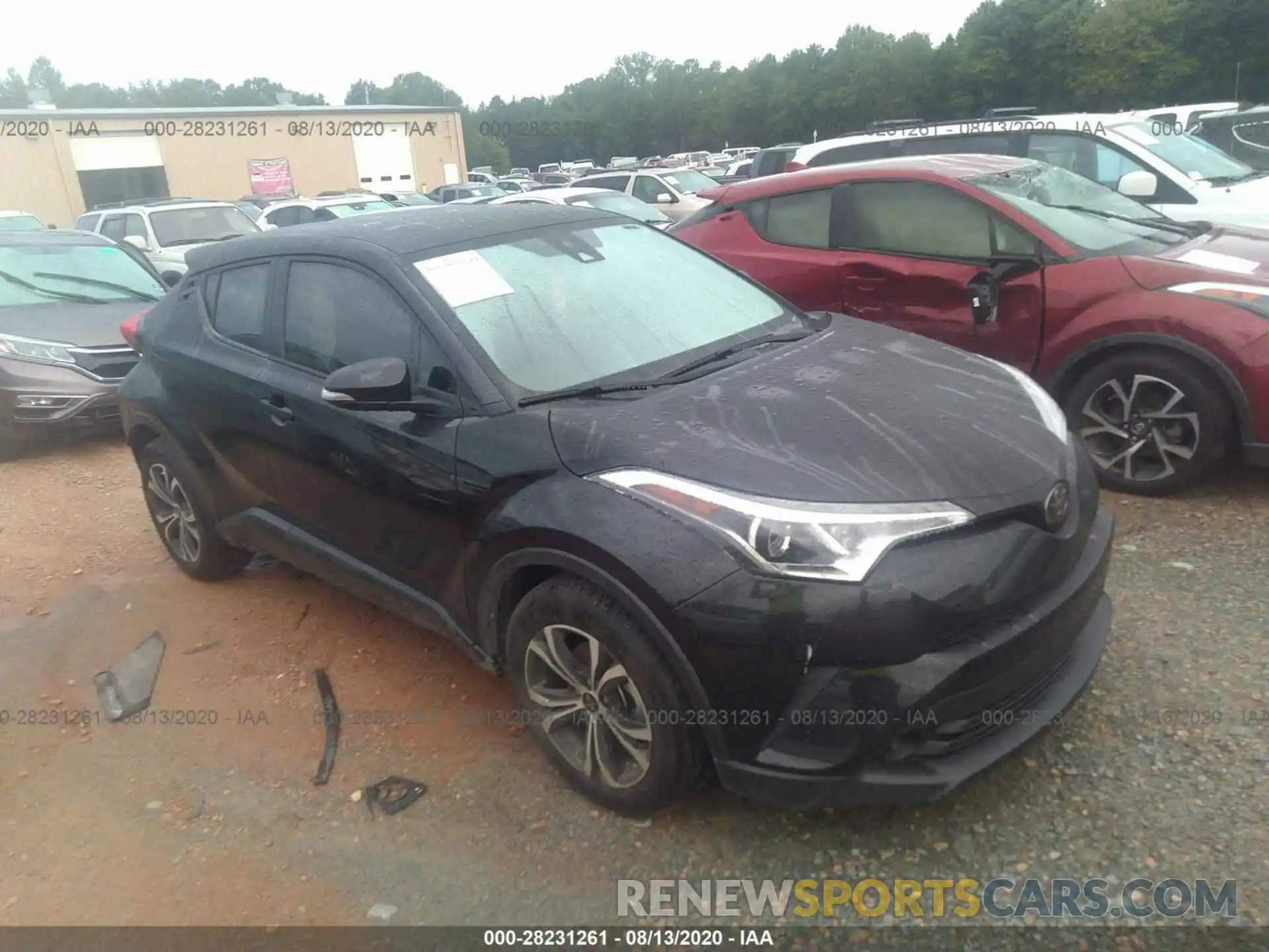 1 Photograph of a damaged car NMTKHMBX6KR100959 TOYOTA C-HR 2019