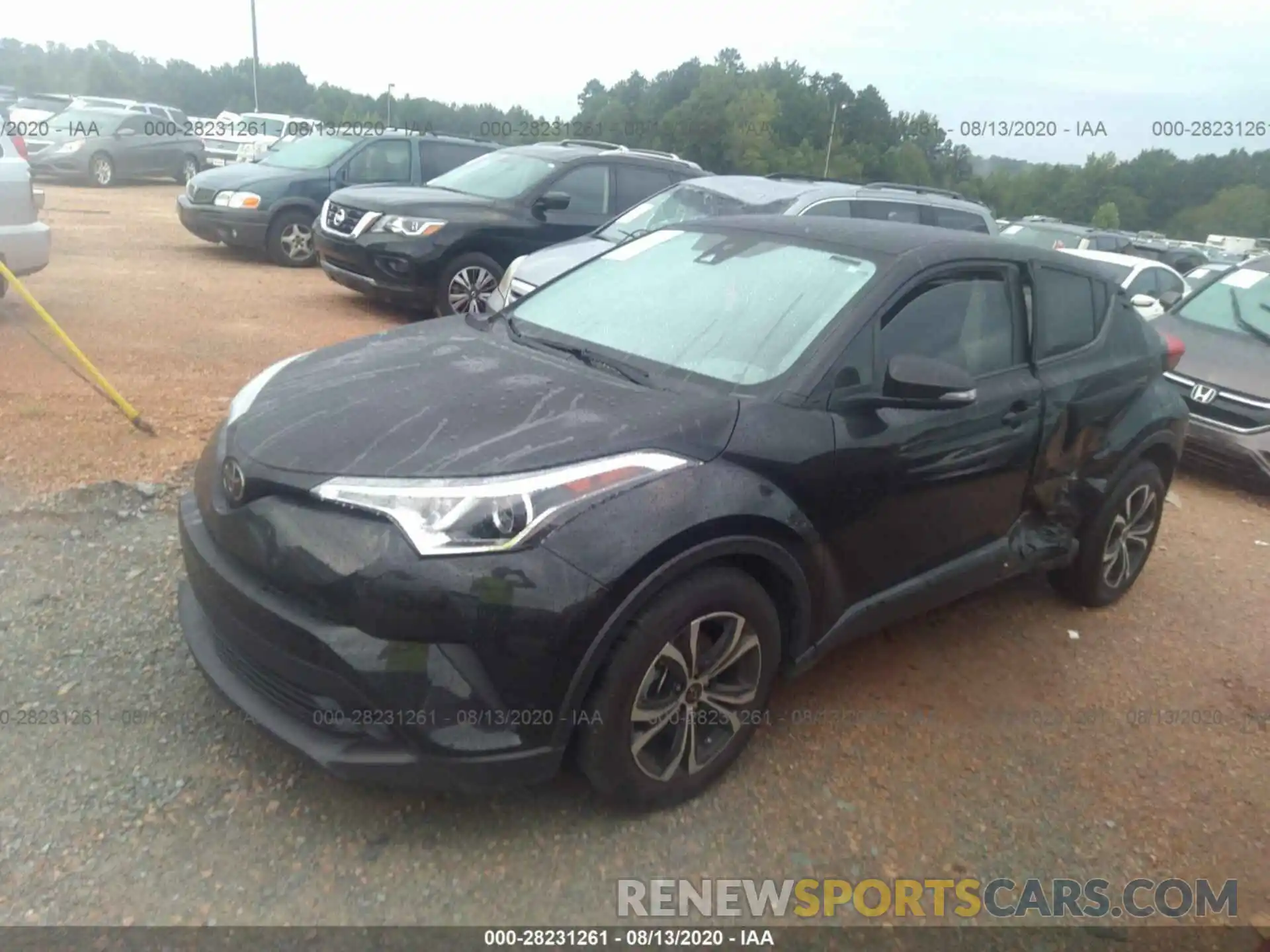 2 Photograph of a damaged car NMTKHMBX6KR100959 TOYOTA C-HR 2019