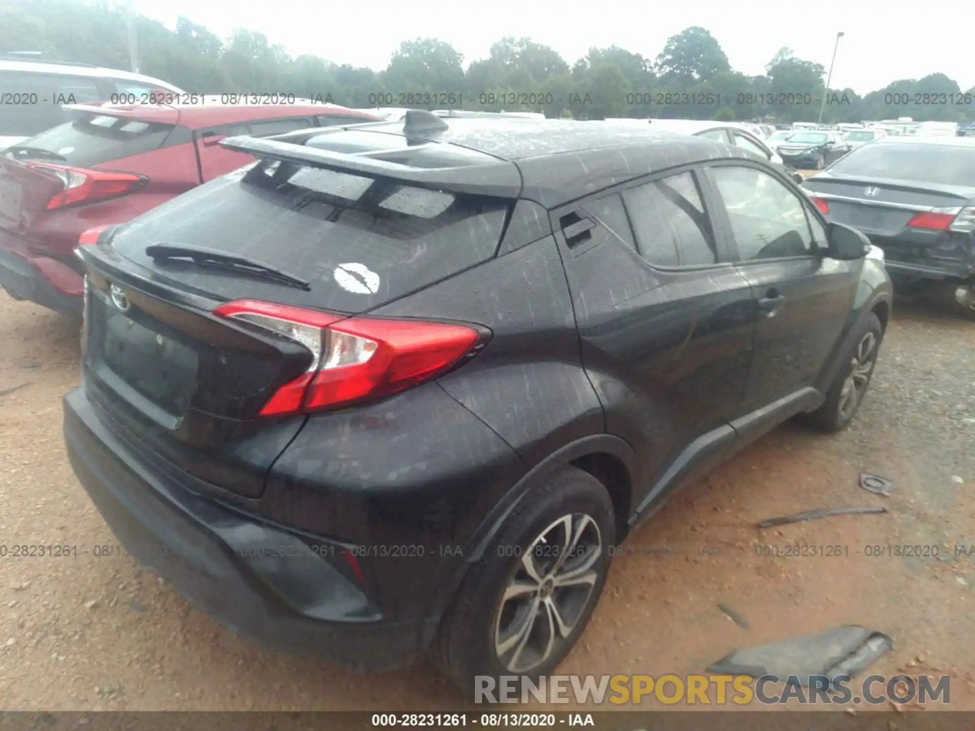 4 Photograph of a damaged car NMTKHMBX6KR100959 TOYOTA C-HR 2019