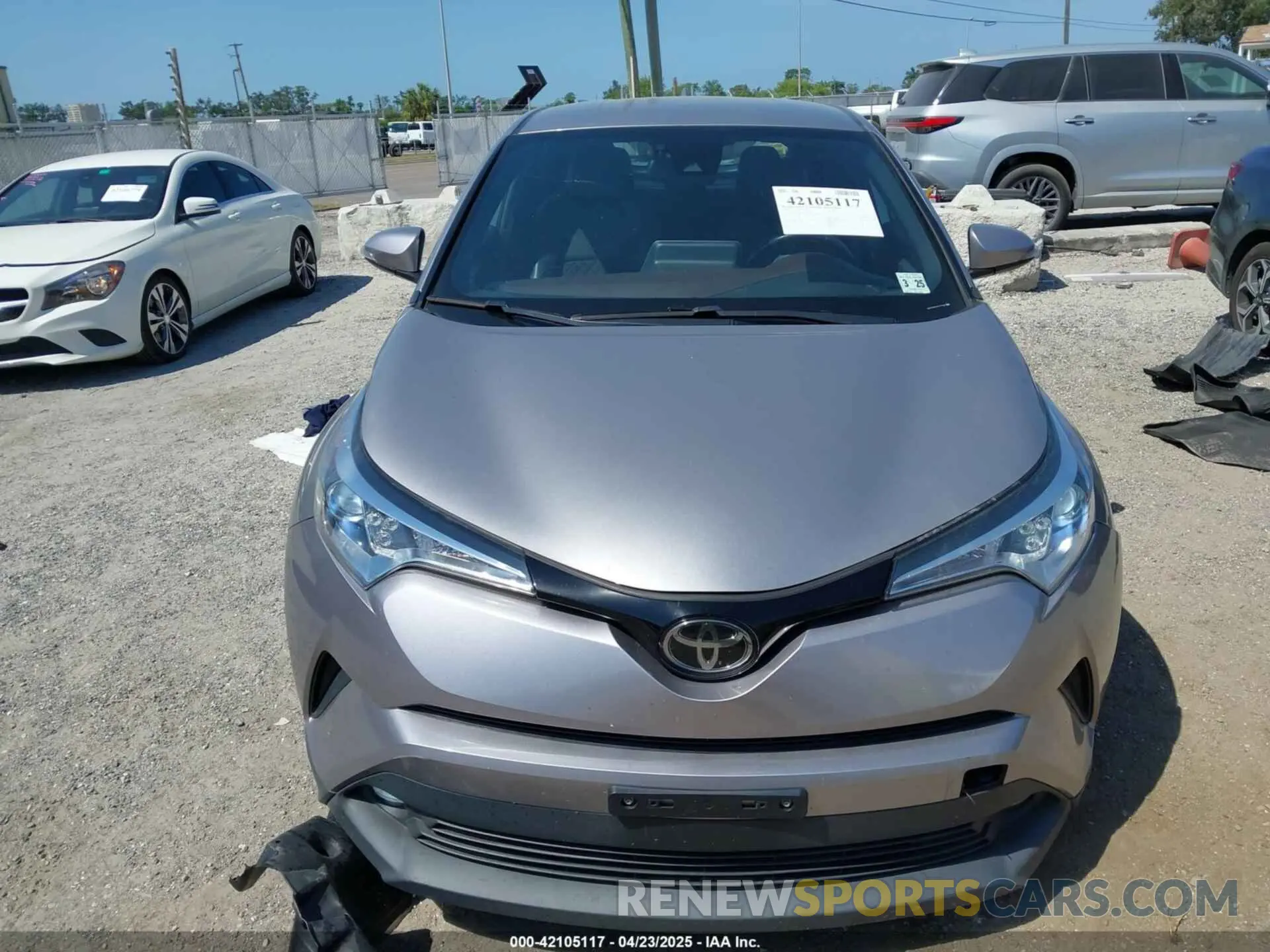 11 Photograph of a damaged car NMTKHMBX6KR101612 TOYOTA C-HR 2019