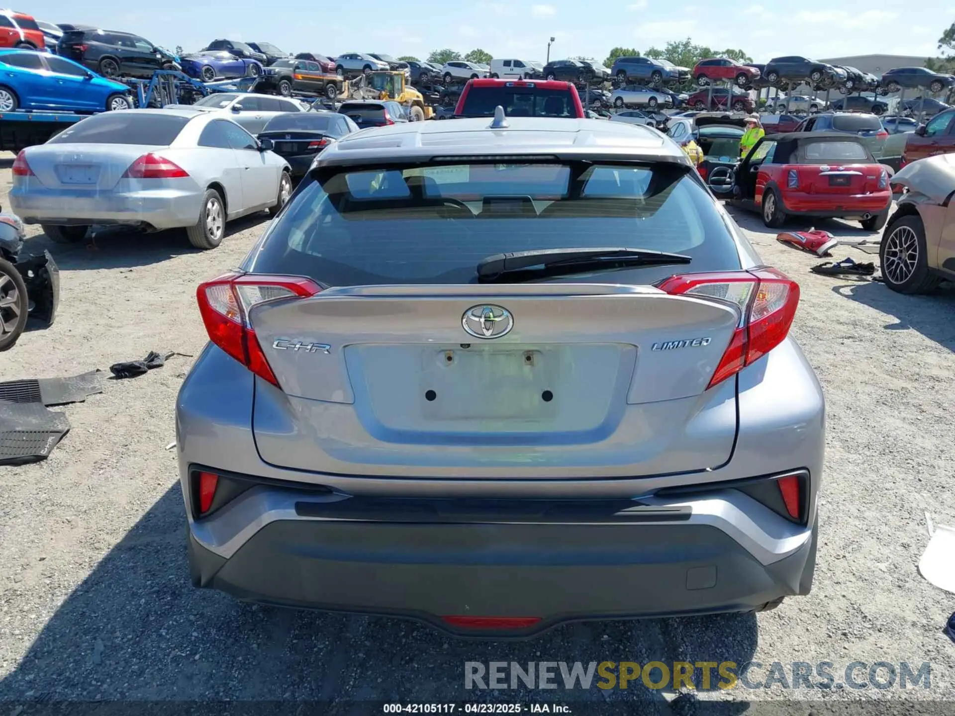 15 Photograph of a damaged car NMTKHMBX6KR101612 TOYOTA C-HR 2019
