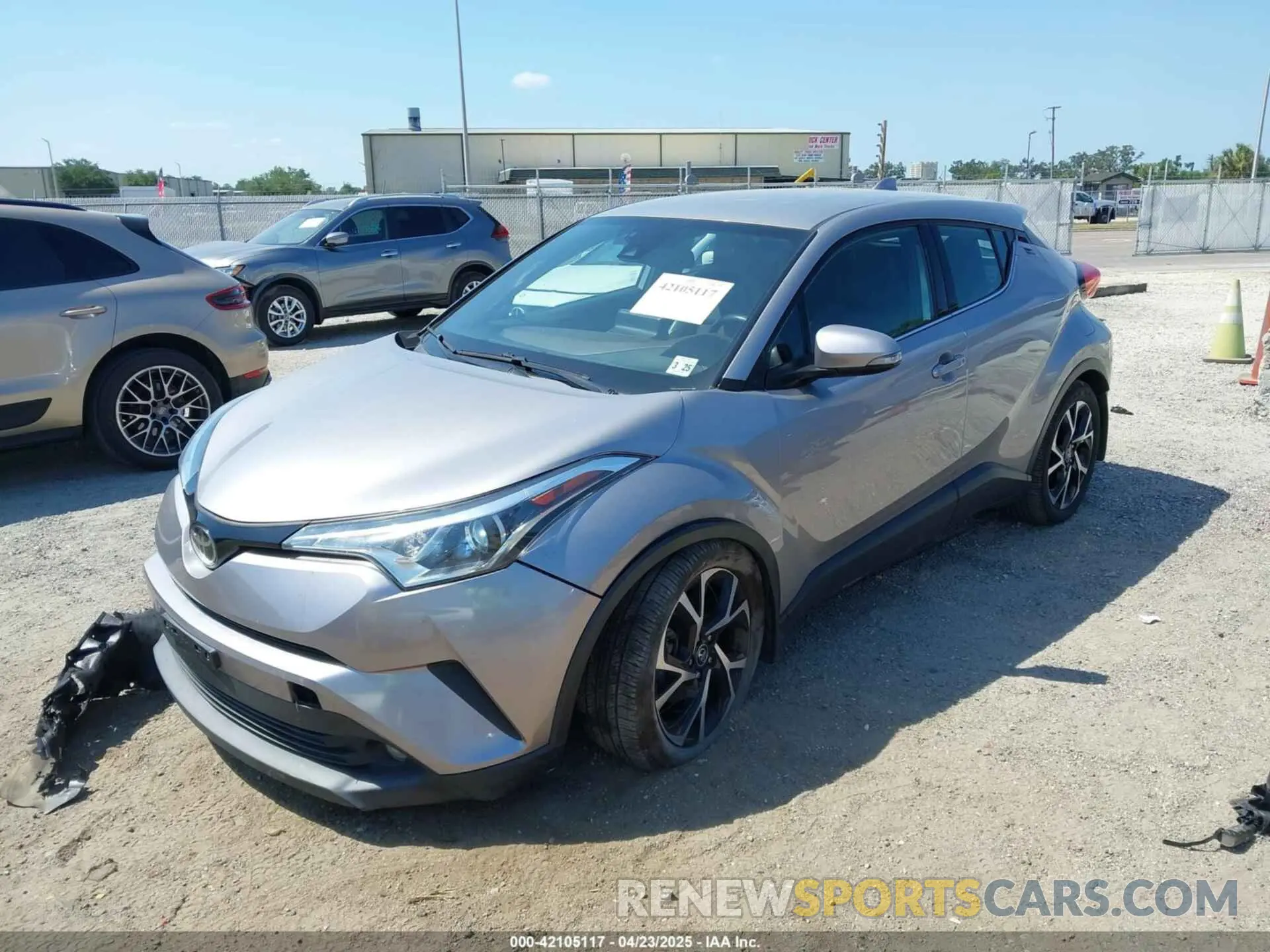 2 Photograph of a damaged car NMTKHMBX6KR101612 TOYOTA C-HR 2019