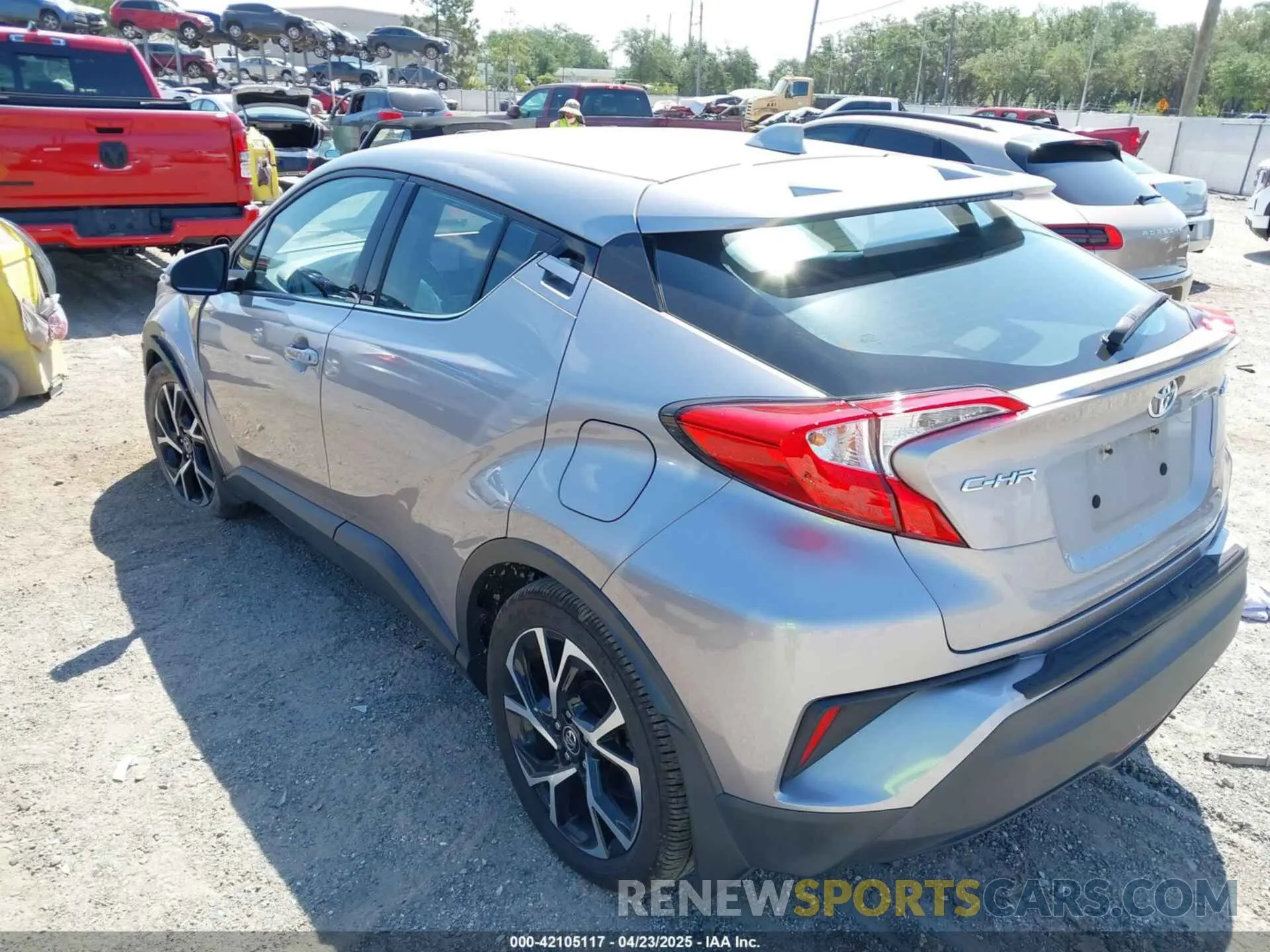 3 Photograph of a damaged car NMTKHMBX6KR101612 TOYOTA C-HR 2019