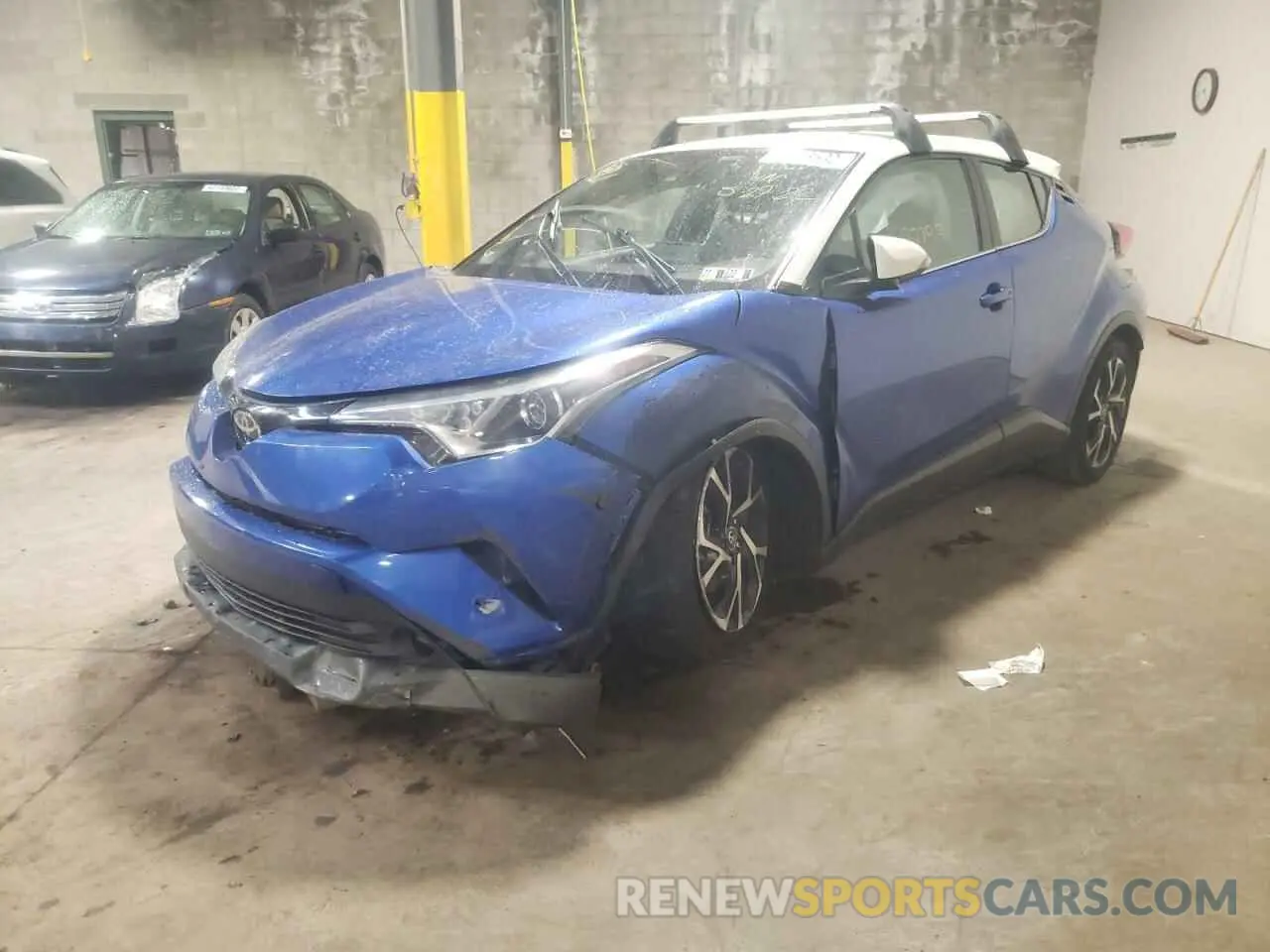 2 Photograph of a damaged car NMTKHMBX7KR069897 TOYOTA C-HR 2019