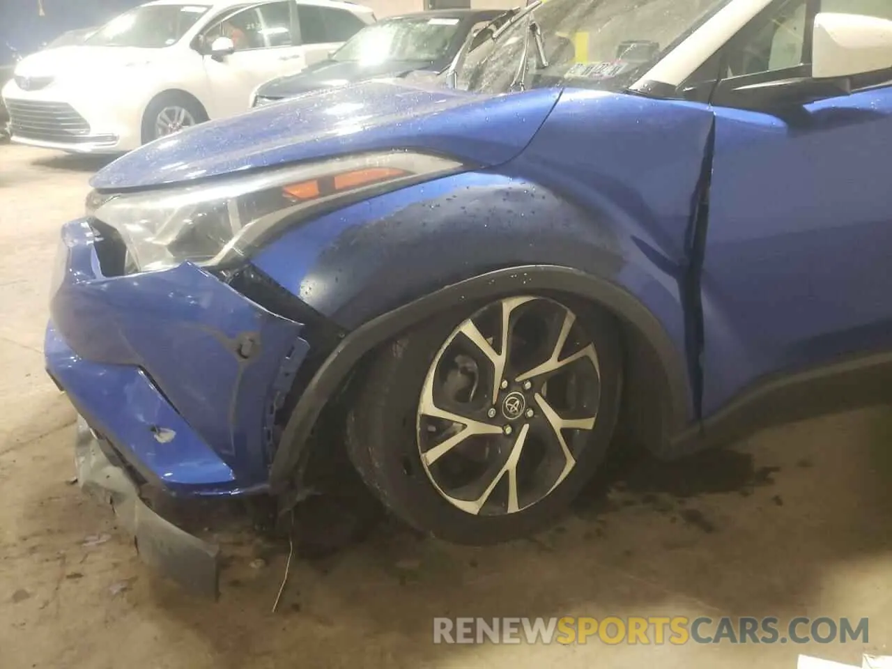 9 Photograph of a damaged car NMTKHMBX7KR069897 TOYOTA C-HR 2019