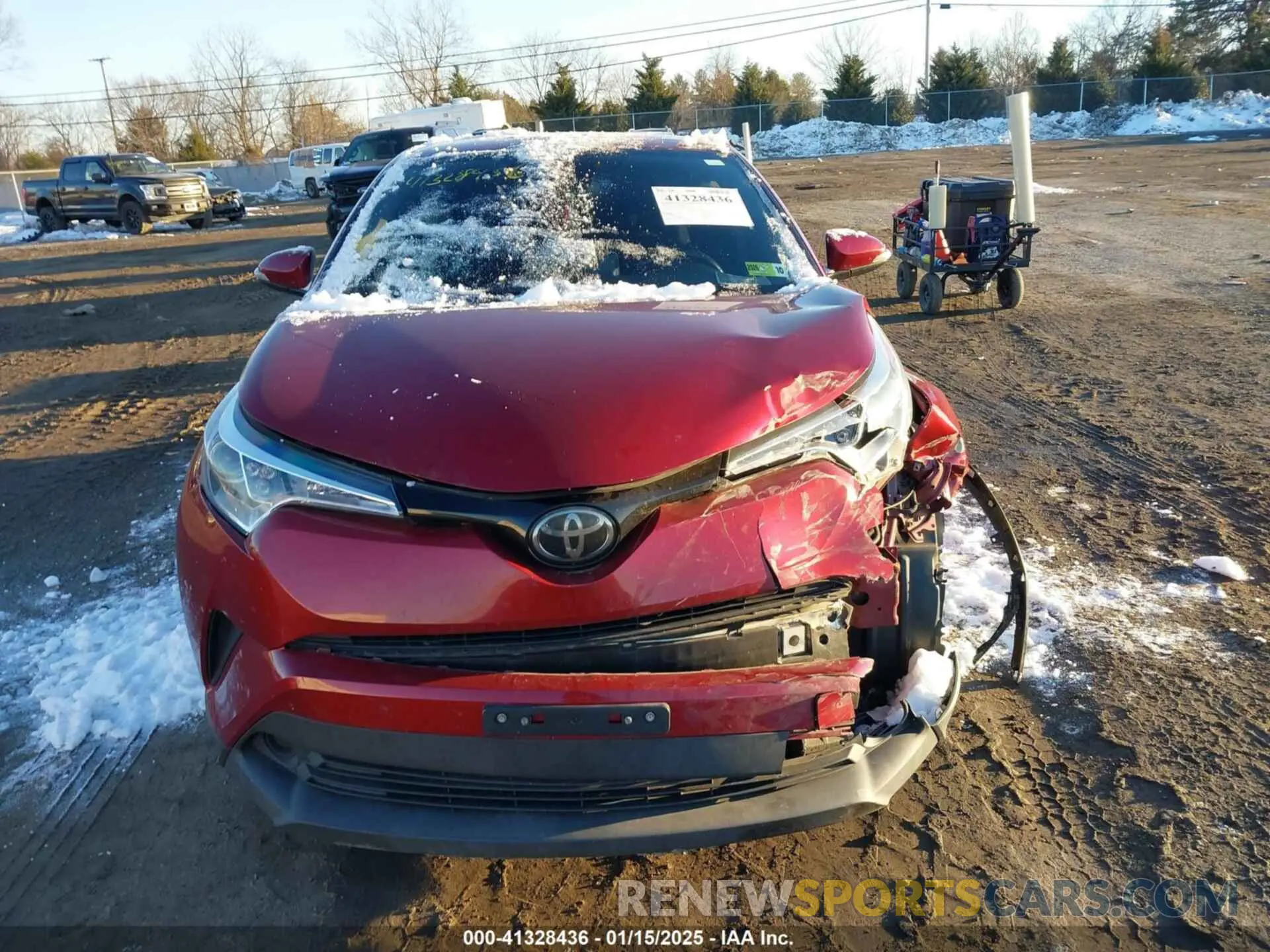 12 Photograph of a damaged car NMTKHMBX7KR072220 TOYOTA C-HR 2019