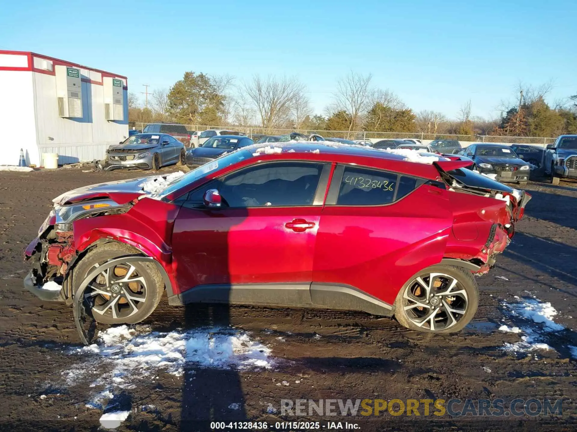 14 Photograph of a damaged car NMTKHMBX7KR072220 TOYOTA C-HR 2019