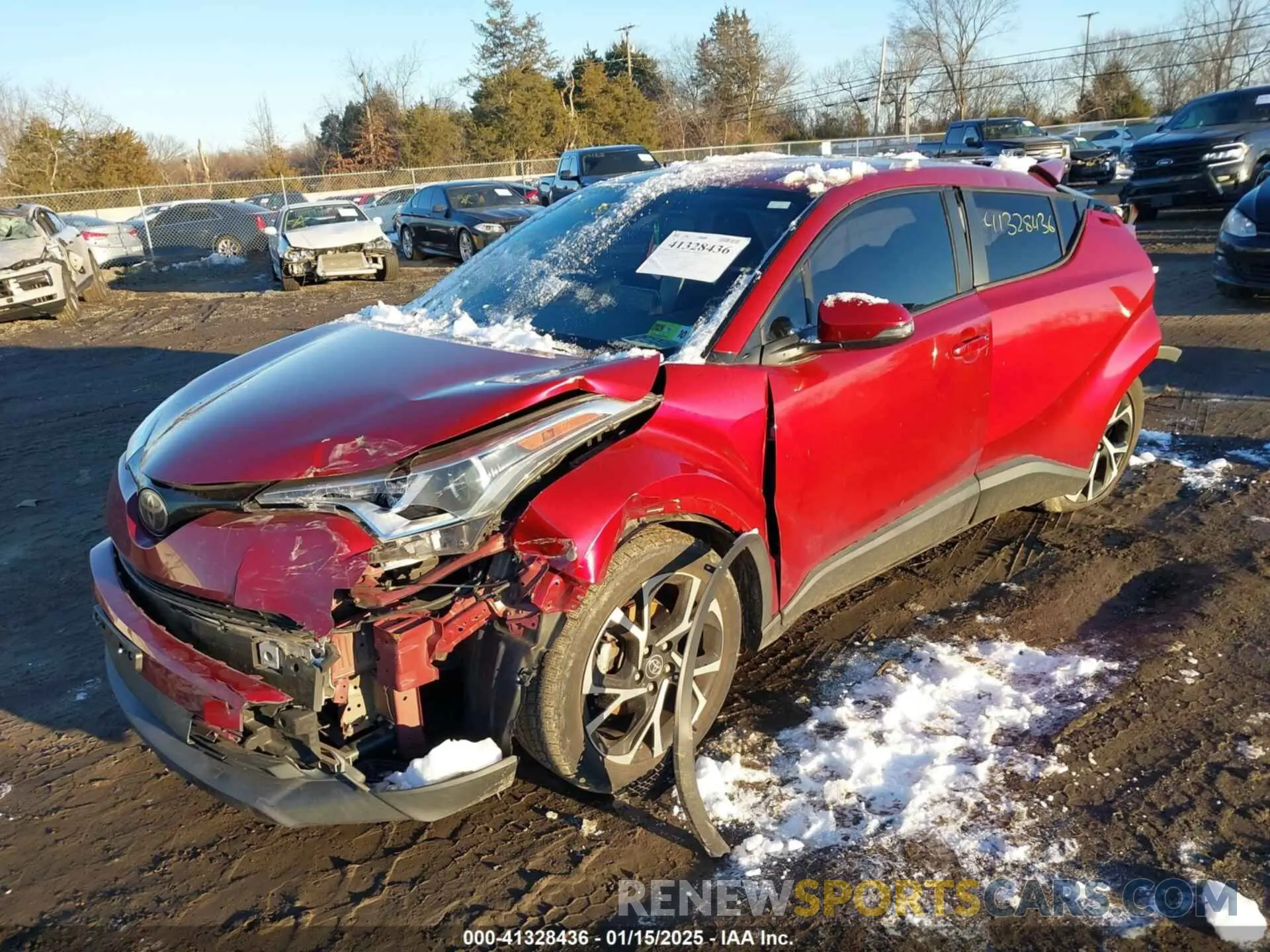 2 Photograph of a damaged car NMTKHMBX7KR072220 TOYOTA C-HR 2019