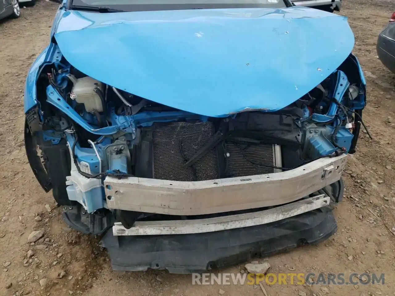 9 Photograph of a damaged car NMTKHMBX7KR072301 TOYOTA C-HR 2019