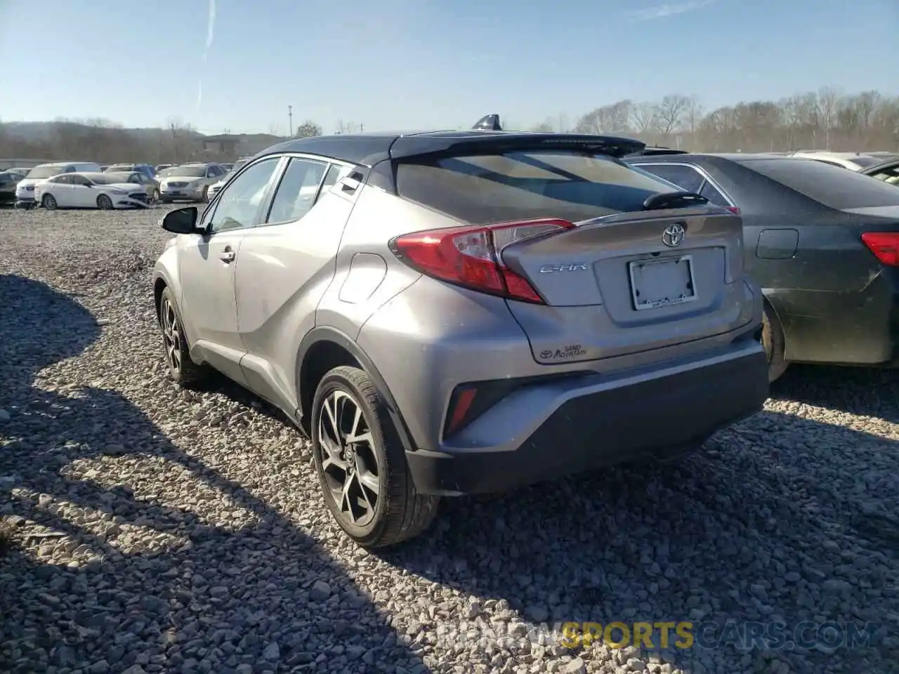 3 Photograph of a damaged car NMTKHMBX7KR074226 TOYOTA C-HR 2019