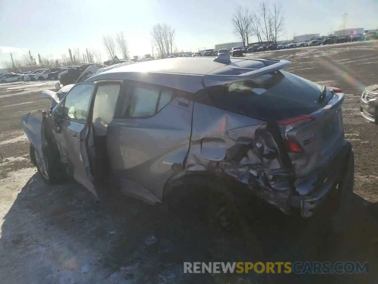 2 Photograph of a damaged car NMTKHMBX7KR074971 TOYOTA C-HR 2019