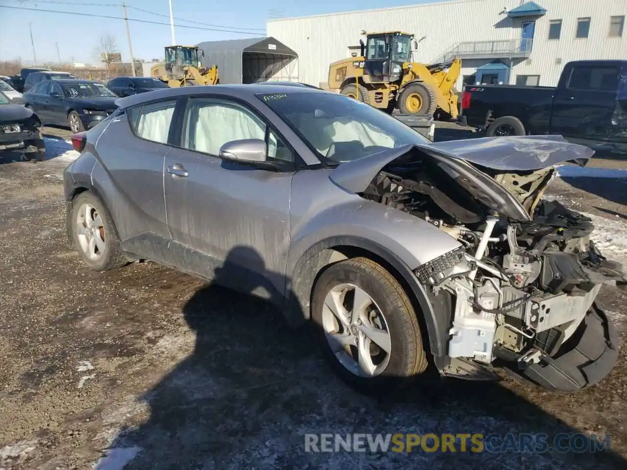 4 Photograph of a damaged car NMTKHMBX7KR074971 TOYOTA C-HR 2019