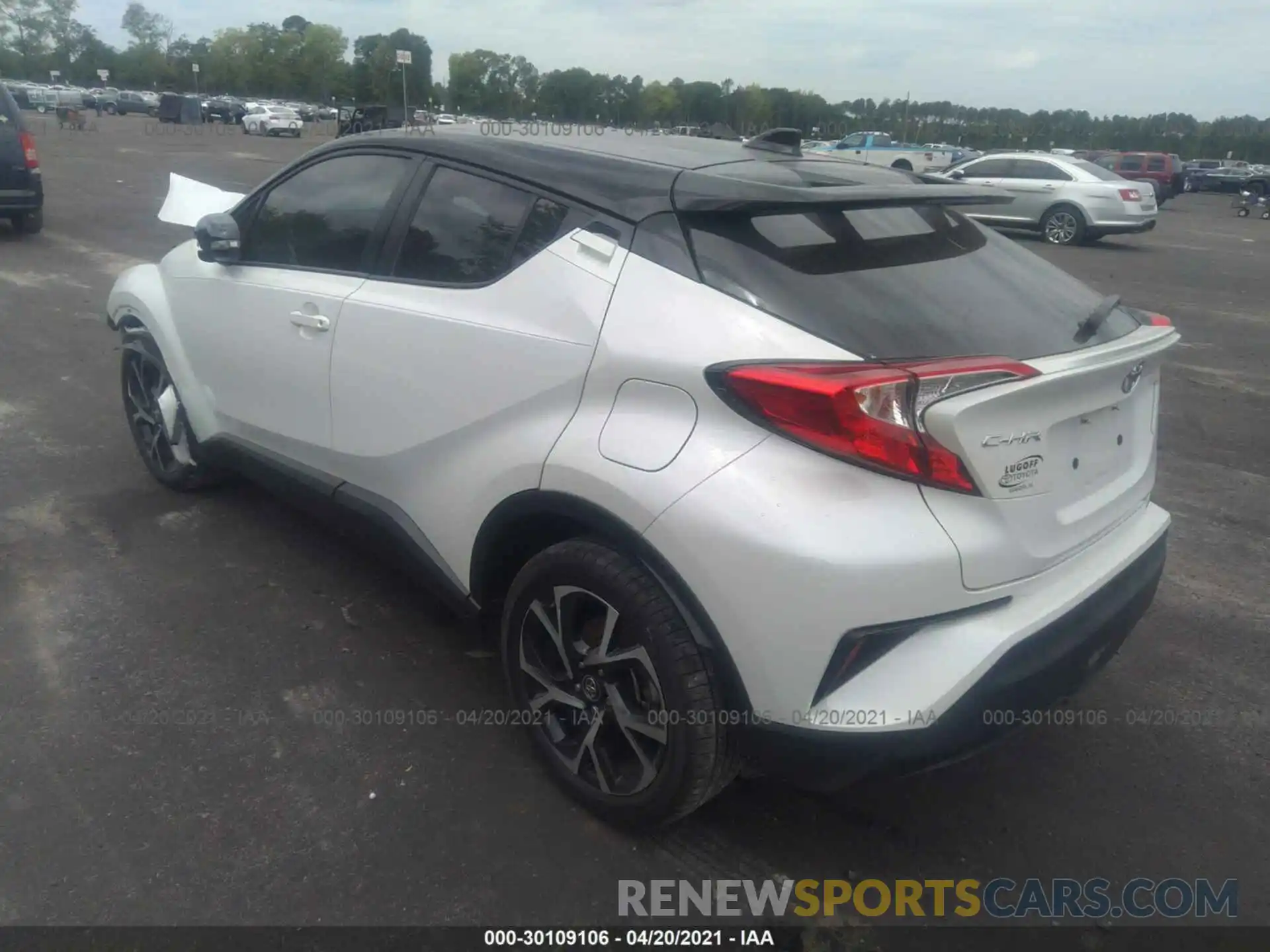 3 Photograph of a damaged car NMTKHMBX7KR076669 TOYOTA C-HR 2019