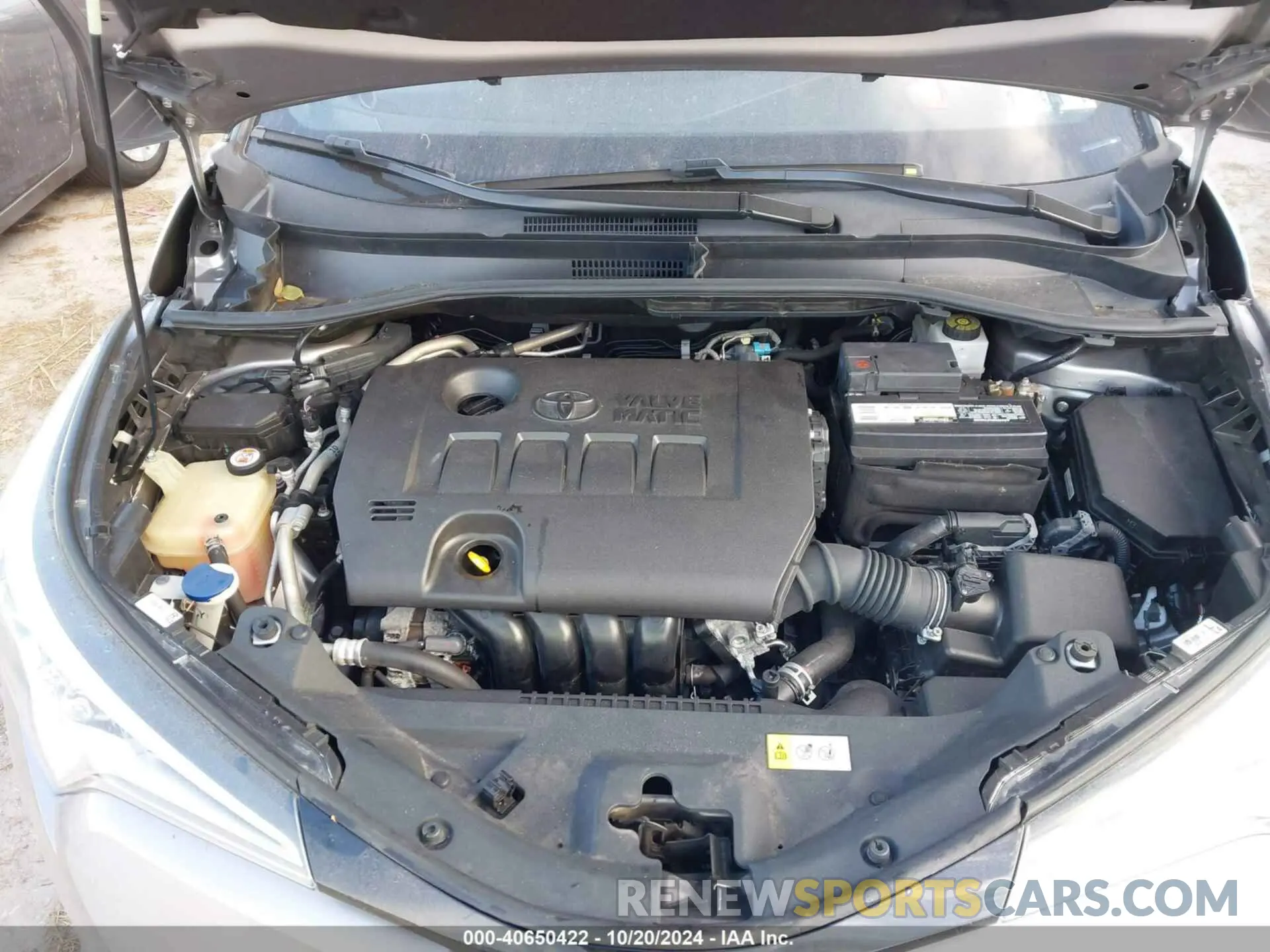 10 Photograph of a damaged car NMTKHMBX7KR076946 TOYOTA C-HR 2019
