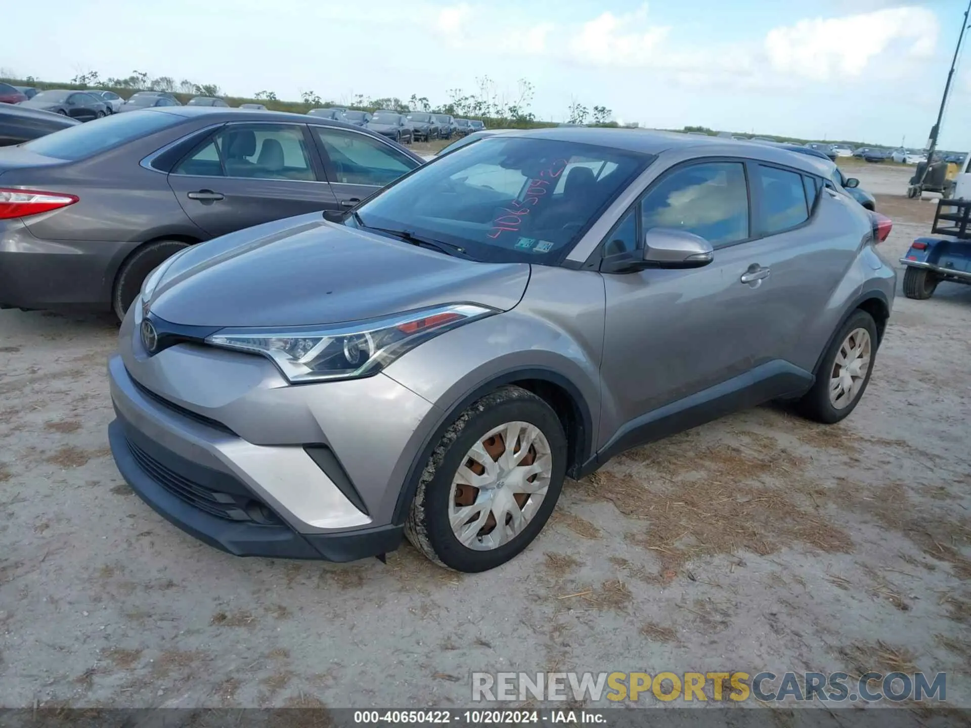 2 Photograph of a damaged car NMTKHMBX7KR076946 TOYOTA C-HR 2019