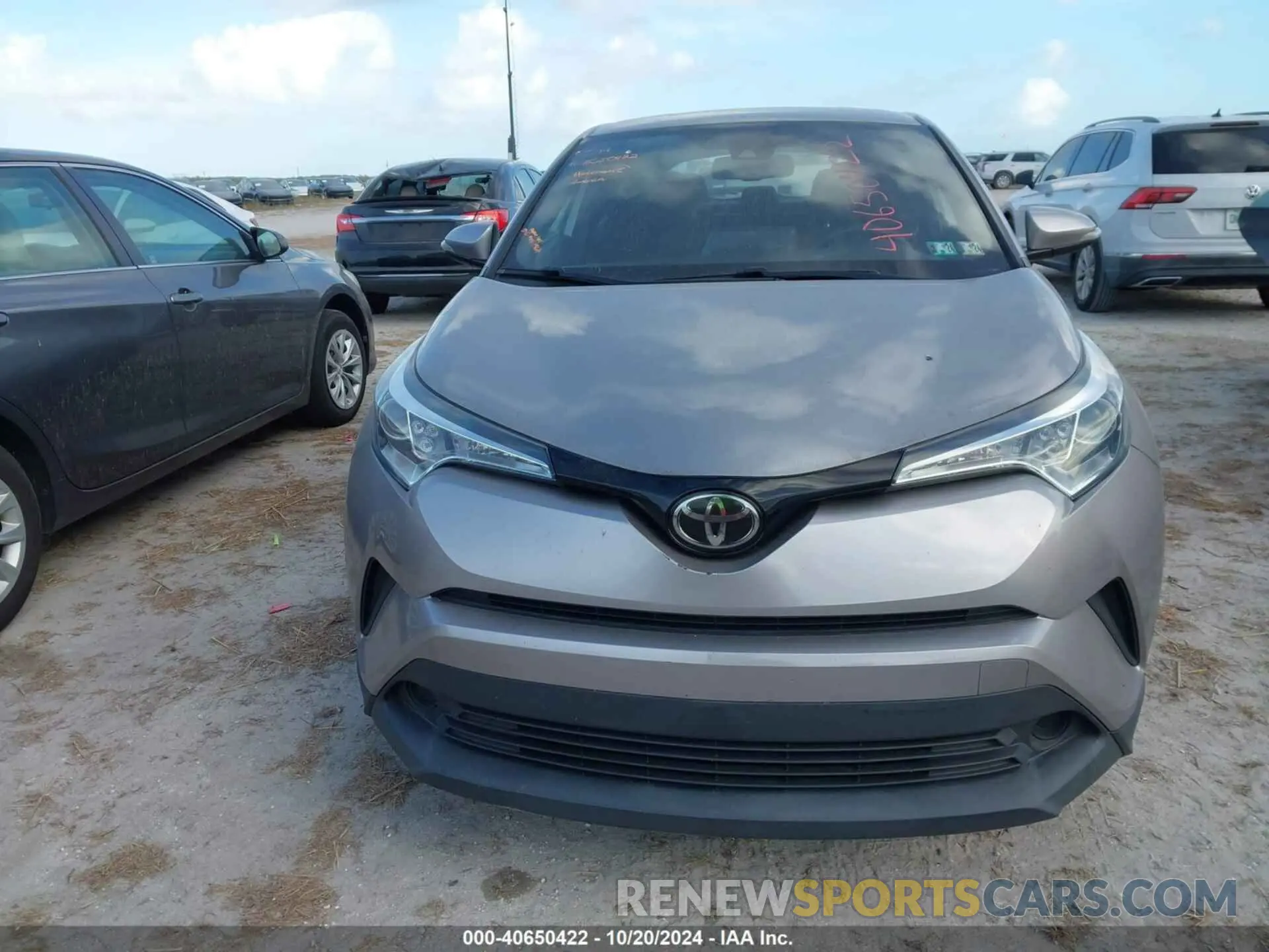 6 Photograph of a damaged car NMTKHMBX7KR076946 TOYOTA C-HR 2019