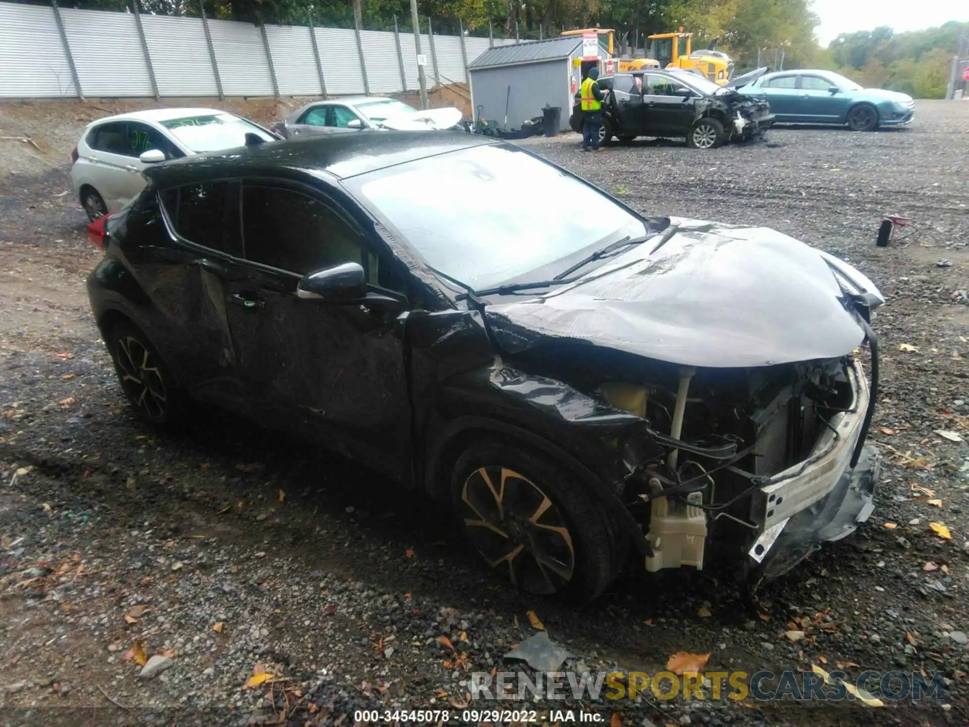 1 Photograph of a damaged car NMTKHMBX7KR077207 TOYOTA C-HR 2019