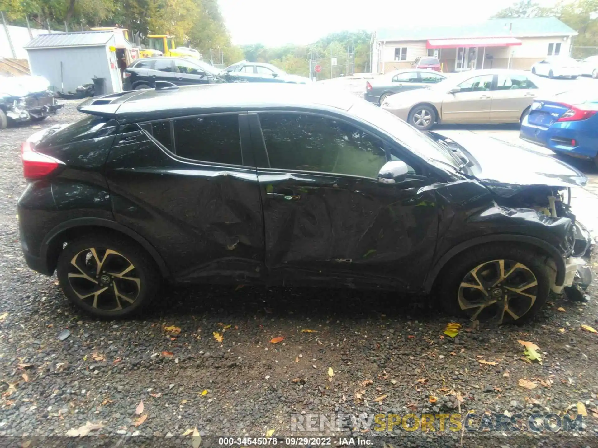 12 Photograph of a damaged car NMTKHMBX7KR077207 TOYOTA C-HR 2019