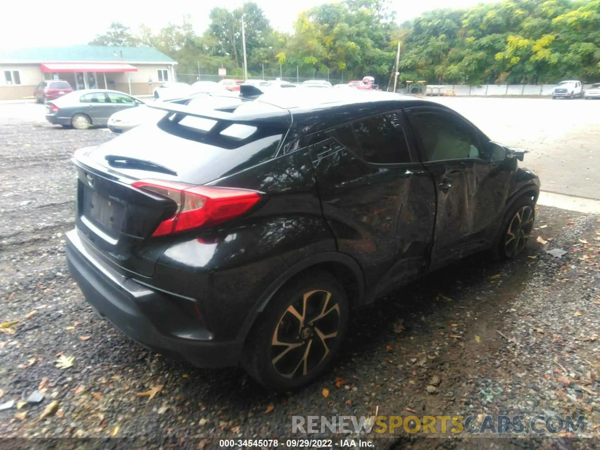 4 Photograph of a damaged car NMTKHMBX7KR077207 TOYOTA C-HR 2019