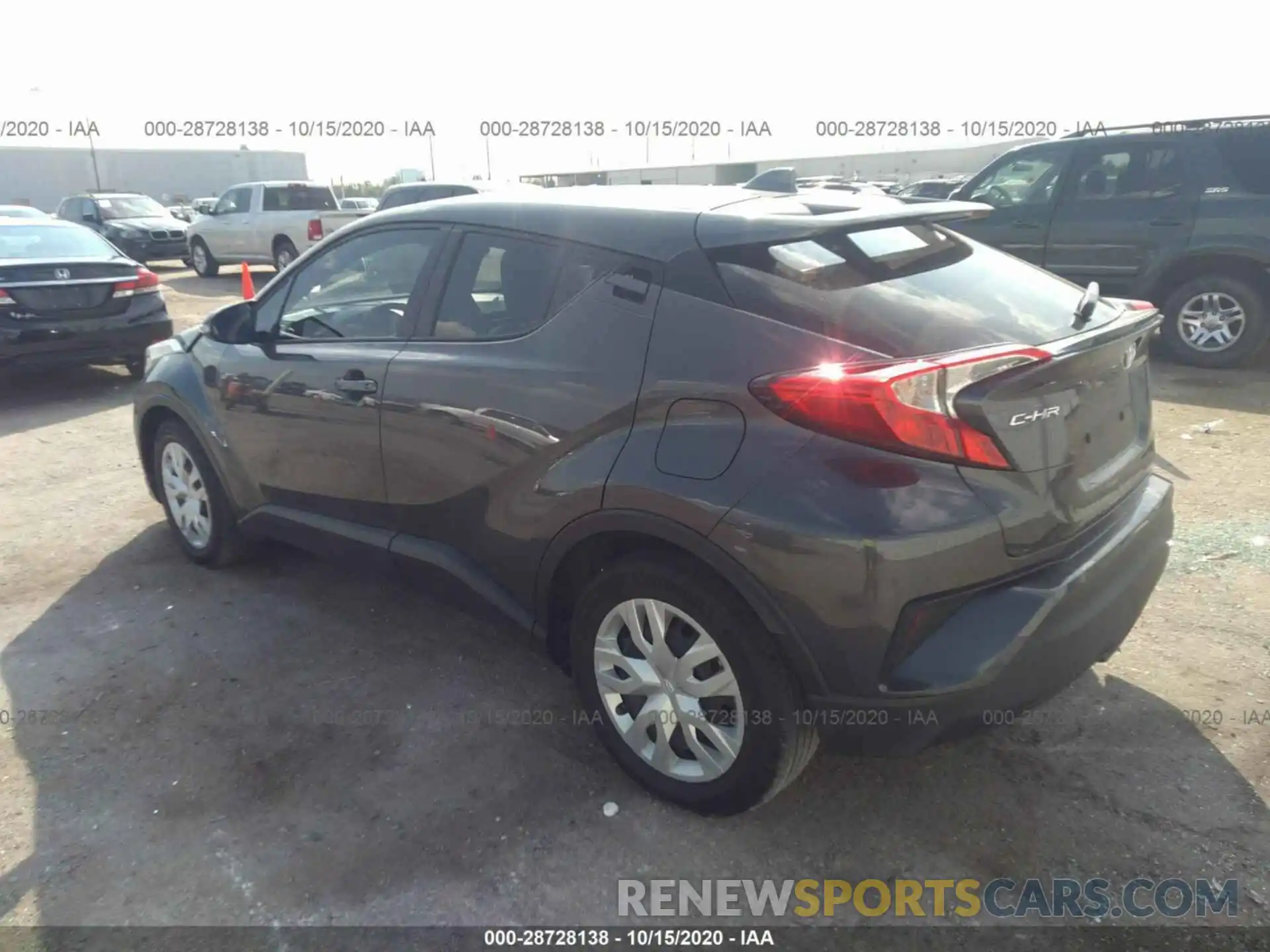 3 Photograph of a damaged car NMTKHMBX7KR078650 TOYOTA C-HR 2019