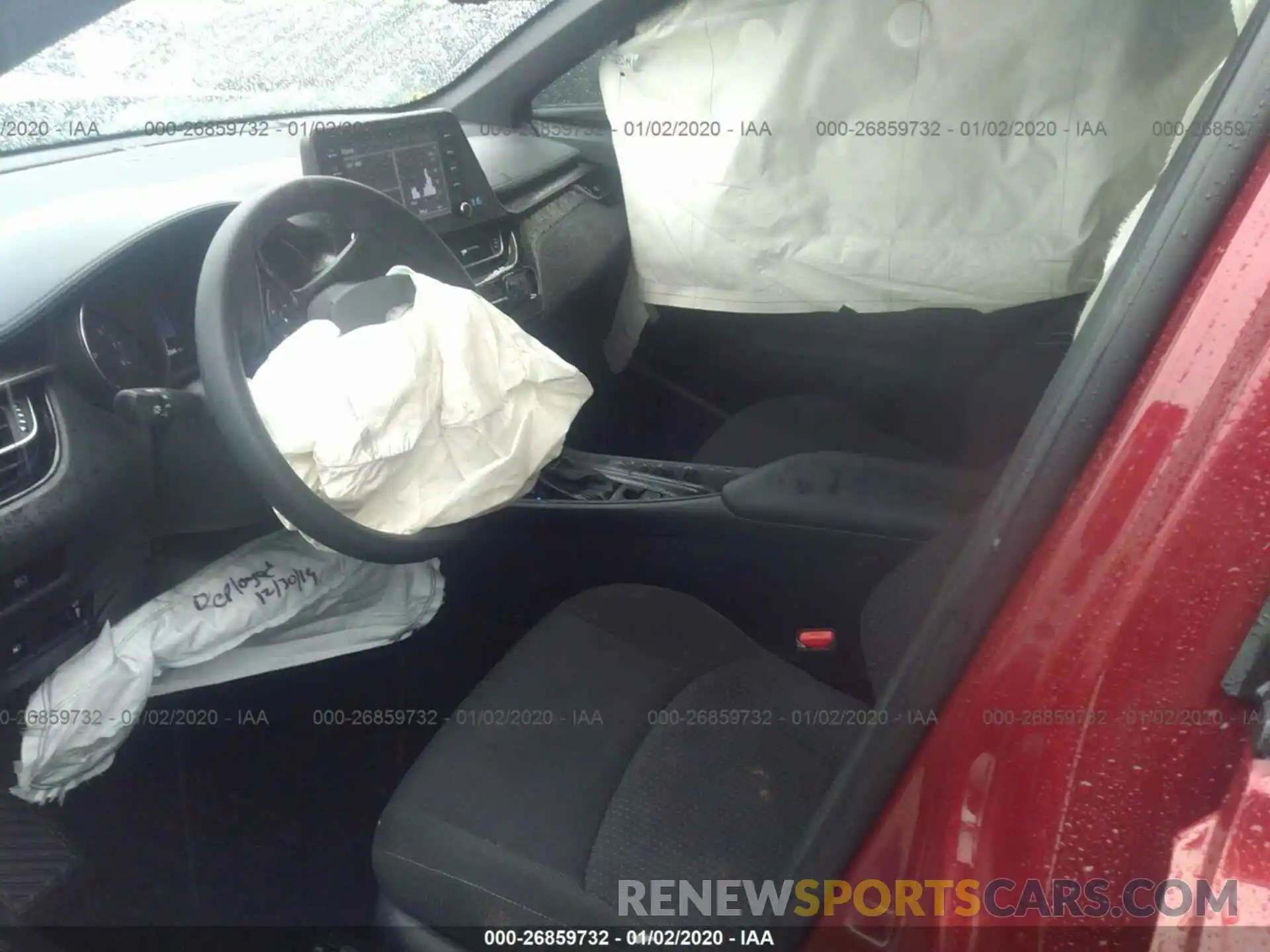 5 Photograph of a damaged car NMTKHMBX7KR078955 TOYOTA C-HR 2019