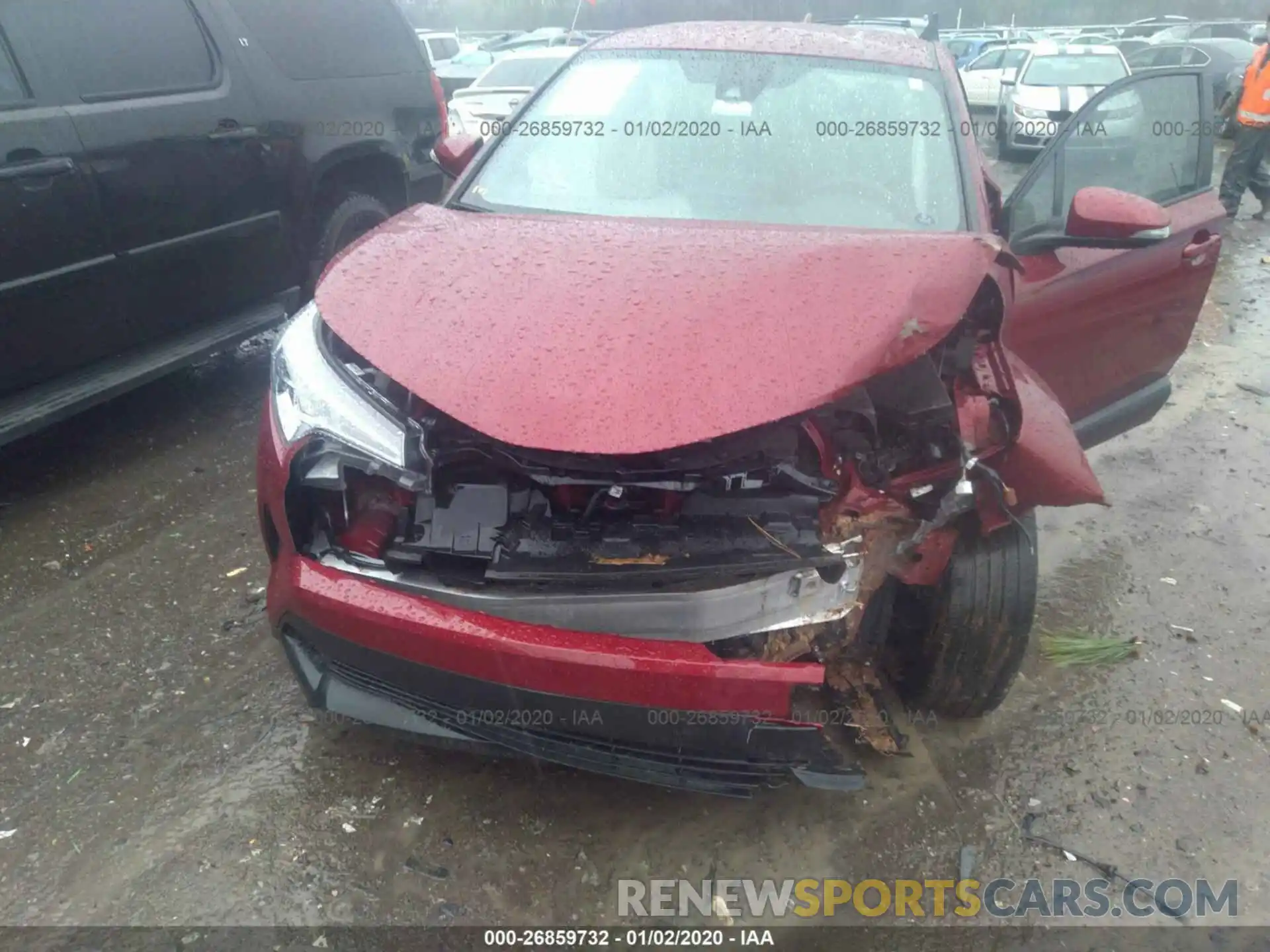 6 Photograph of a damaged car NMTKHMBX7KR078955 TOYOTA C-HR 2019